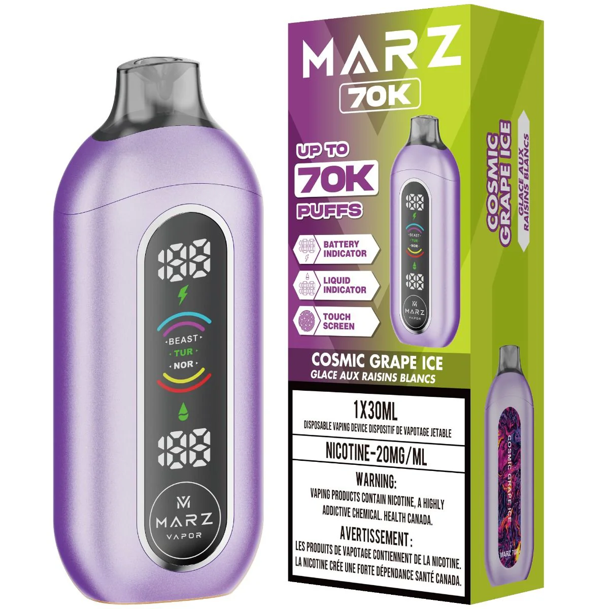 MARZ 70K Cosmic Grape Ice