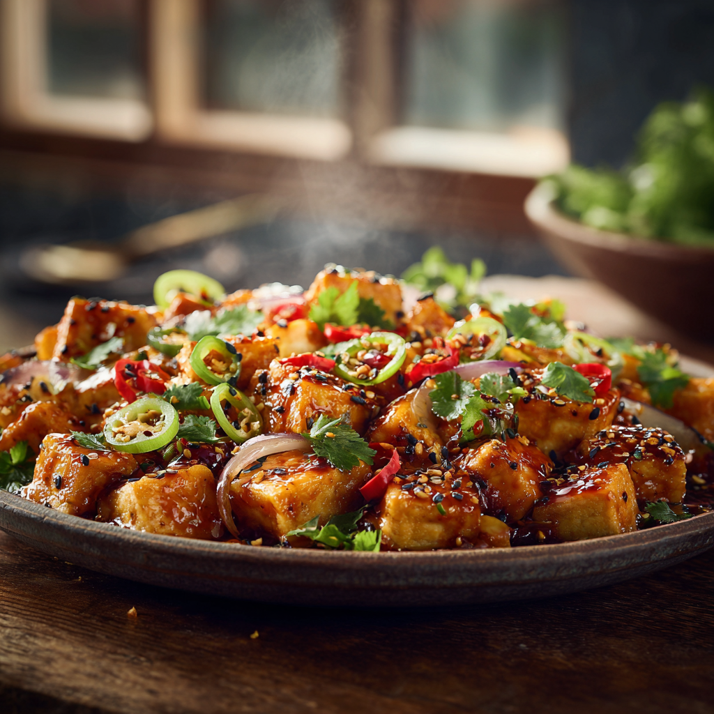 Sizzling Tofu