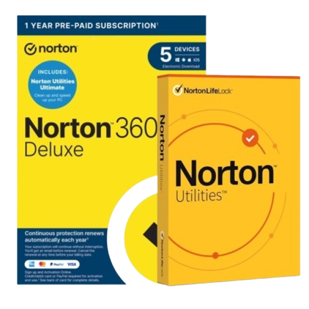 Norton 360 Deluxe 1-Year / 5-Device