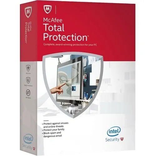 McAfee Total Protection 3-Year / 1-PC
