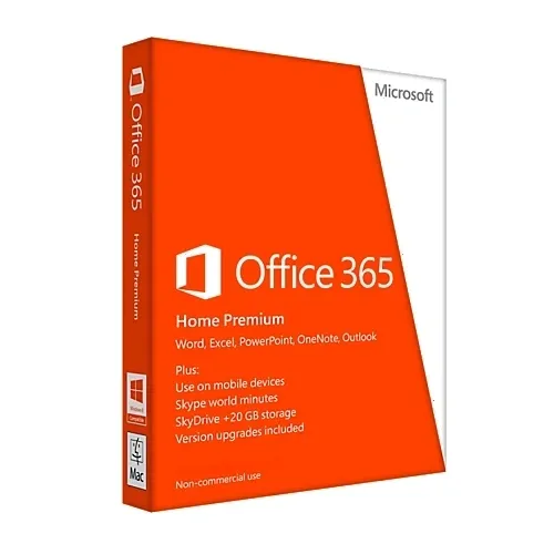 Microsoft Office 365 Home Premium 1-year / 5-PC or MAC