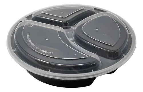  CONTENEDOR CIRCULAR 3D PP 33 OZ