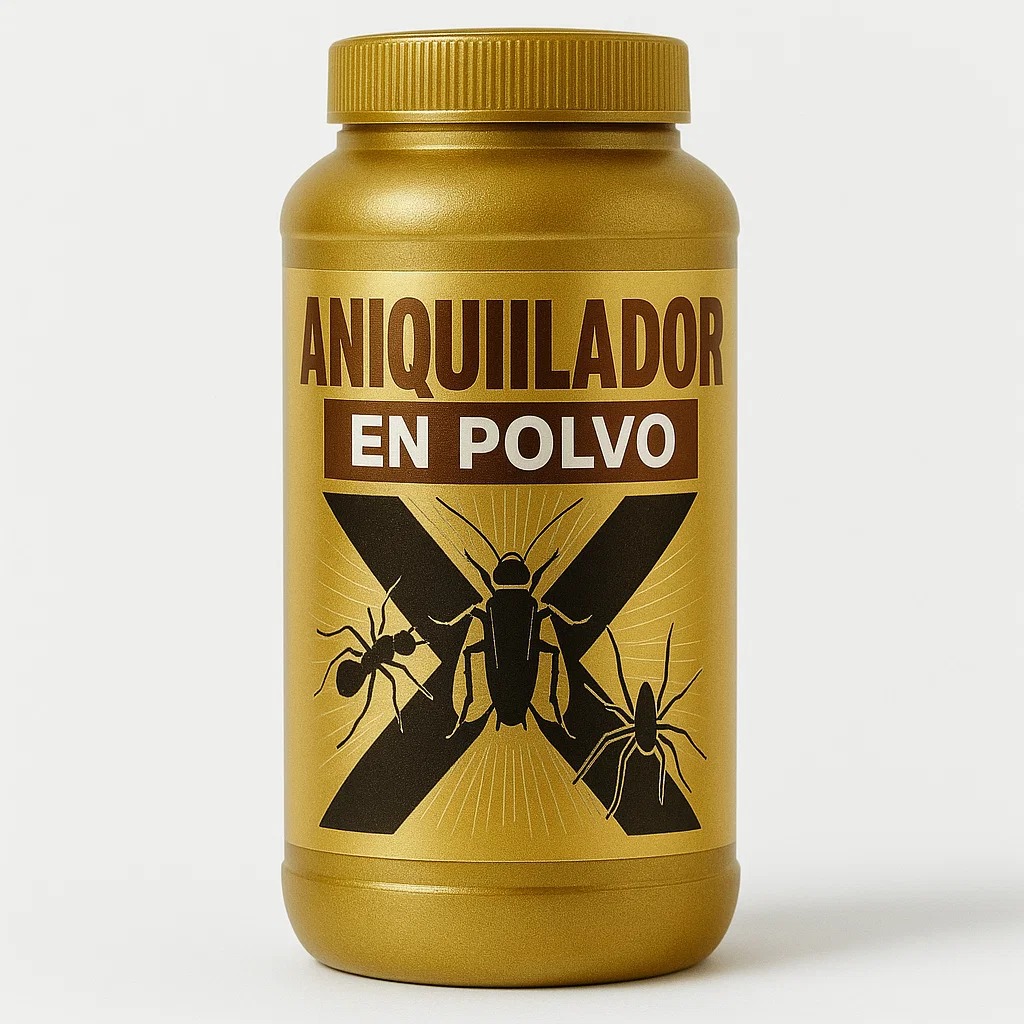 ANIQUILADOR EN POLVO SOBRE DORADO