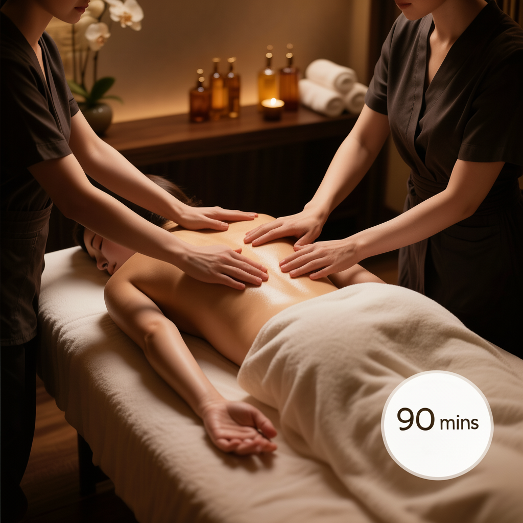 4 Hand Massage – 90 min