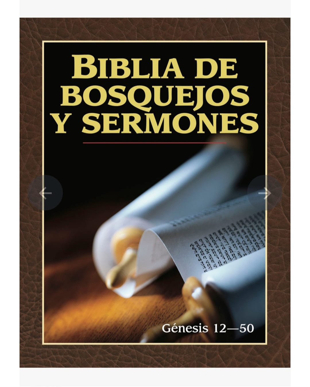 Biblia de bosquejos y sermones