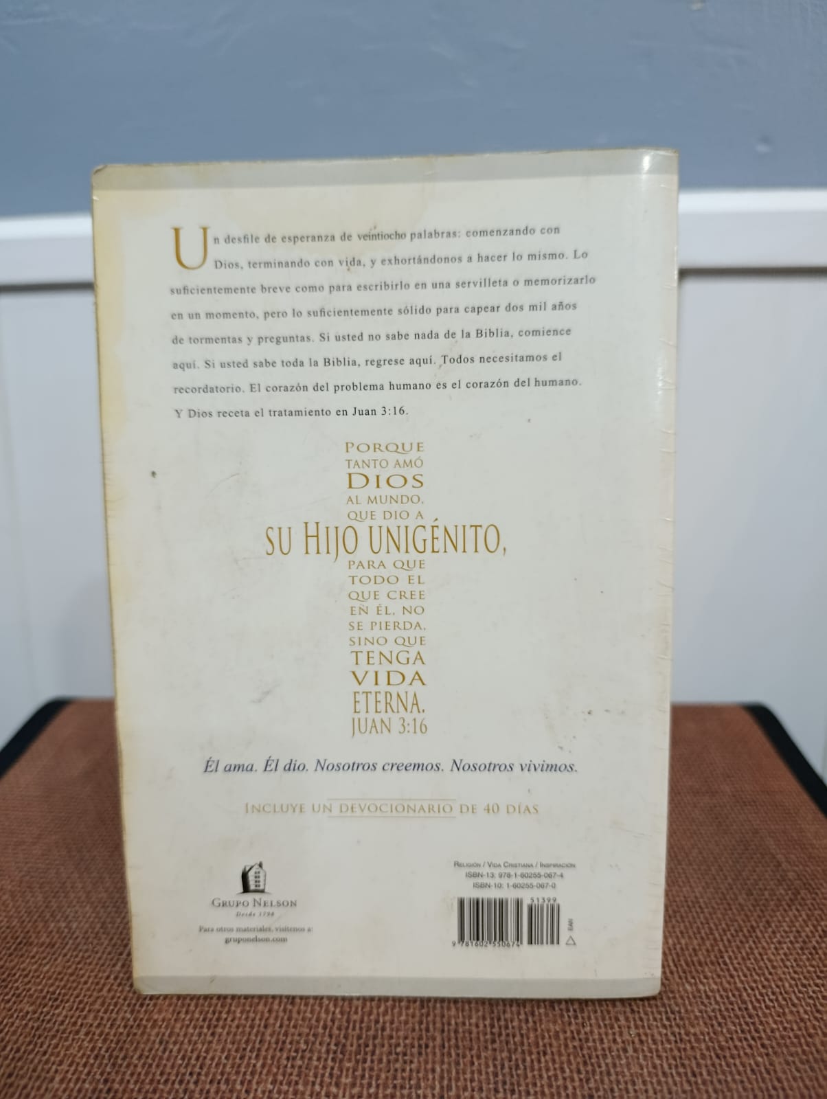 Libro 3:16 de Max Lucado