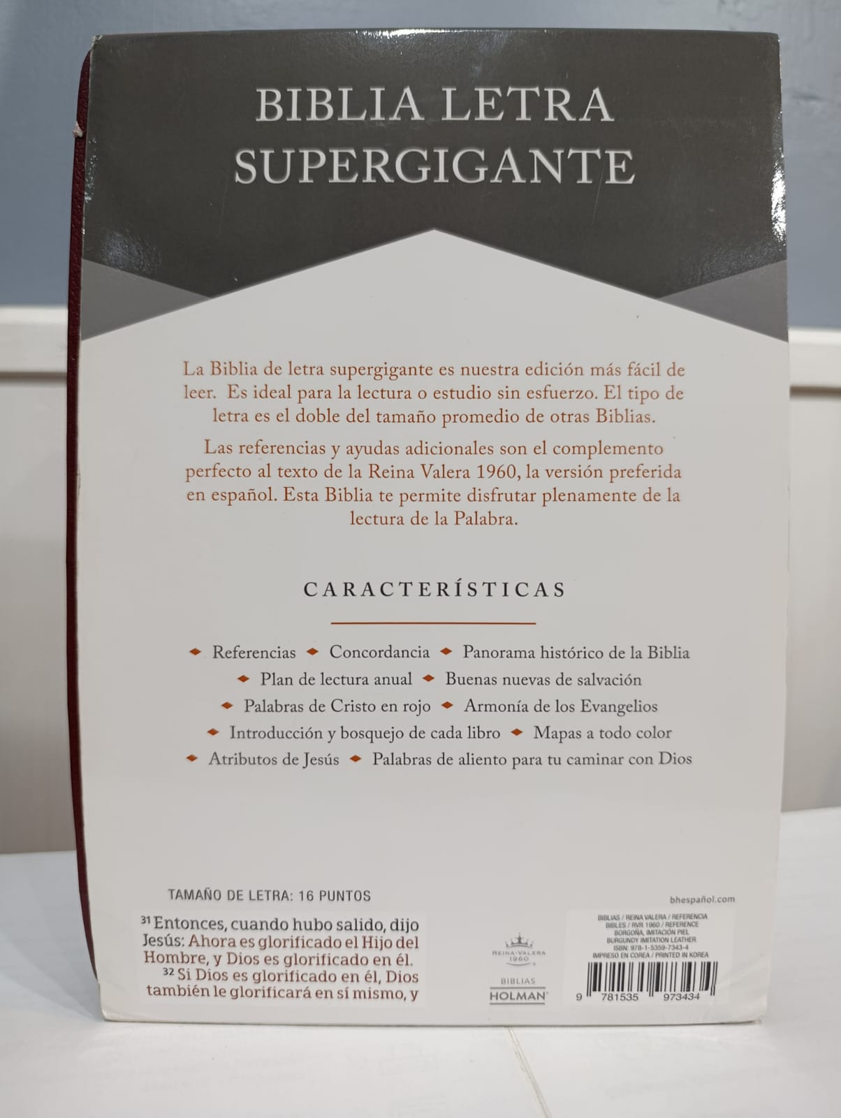 Biblia Letra Supergigante