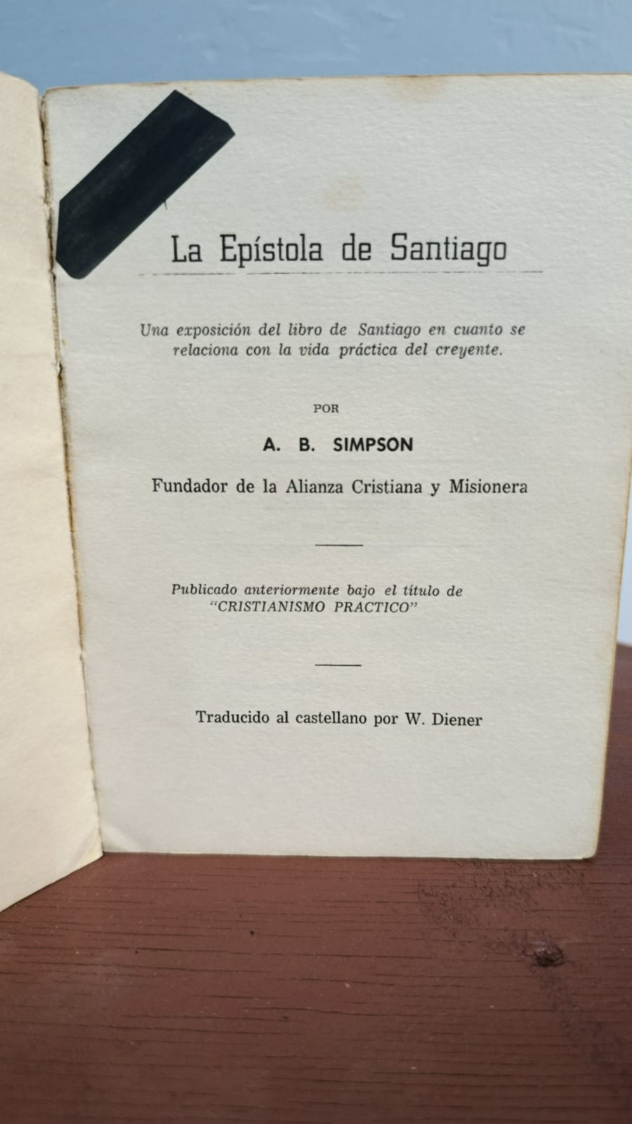 La Epístola de Santiago