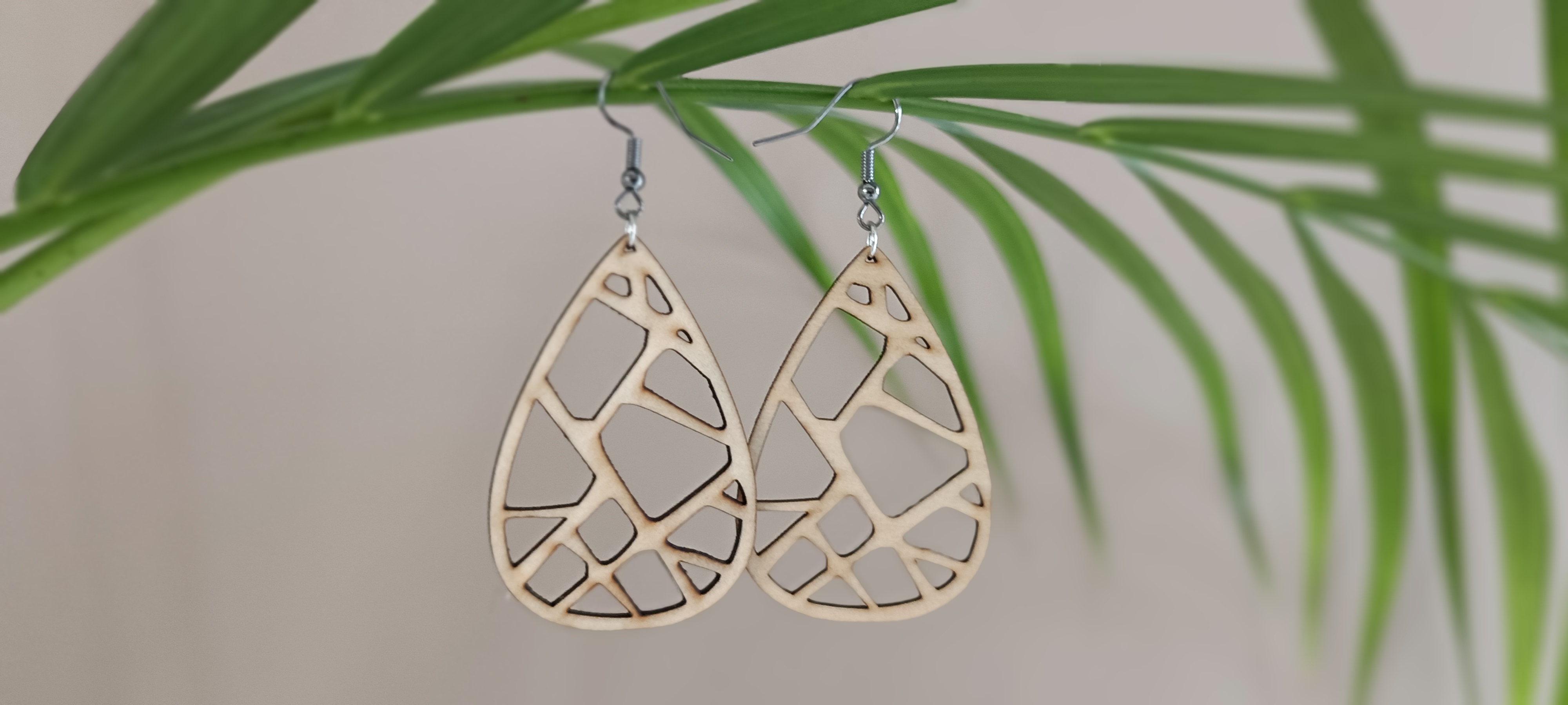 Boucles d'oreilles ajourées