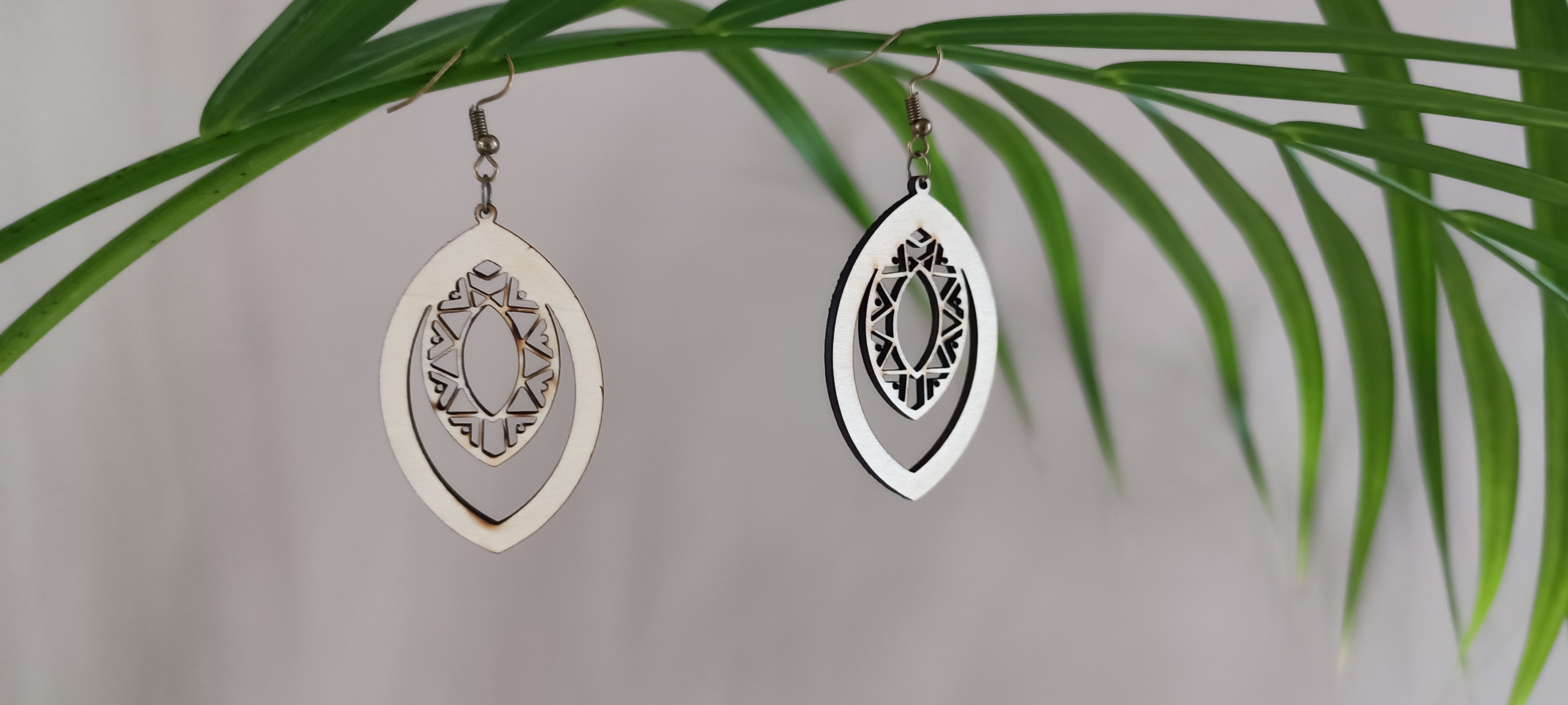 Boucles d’oreilles géométriques