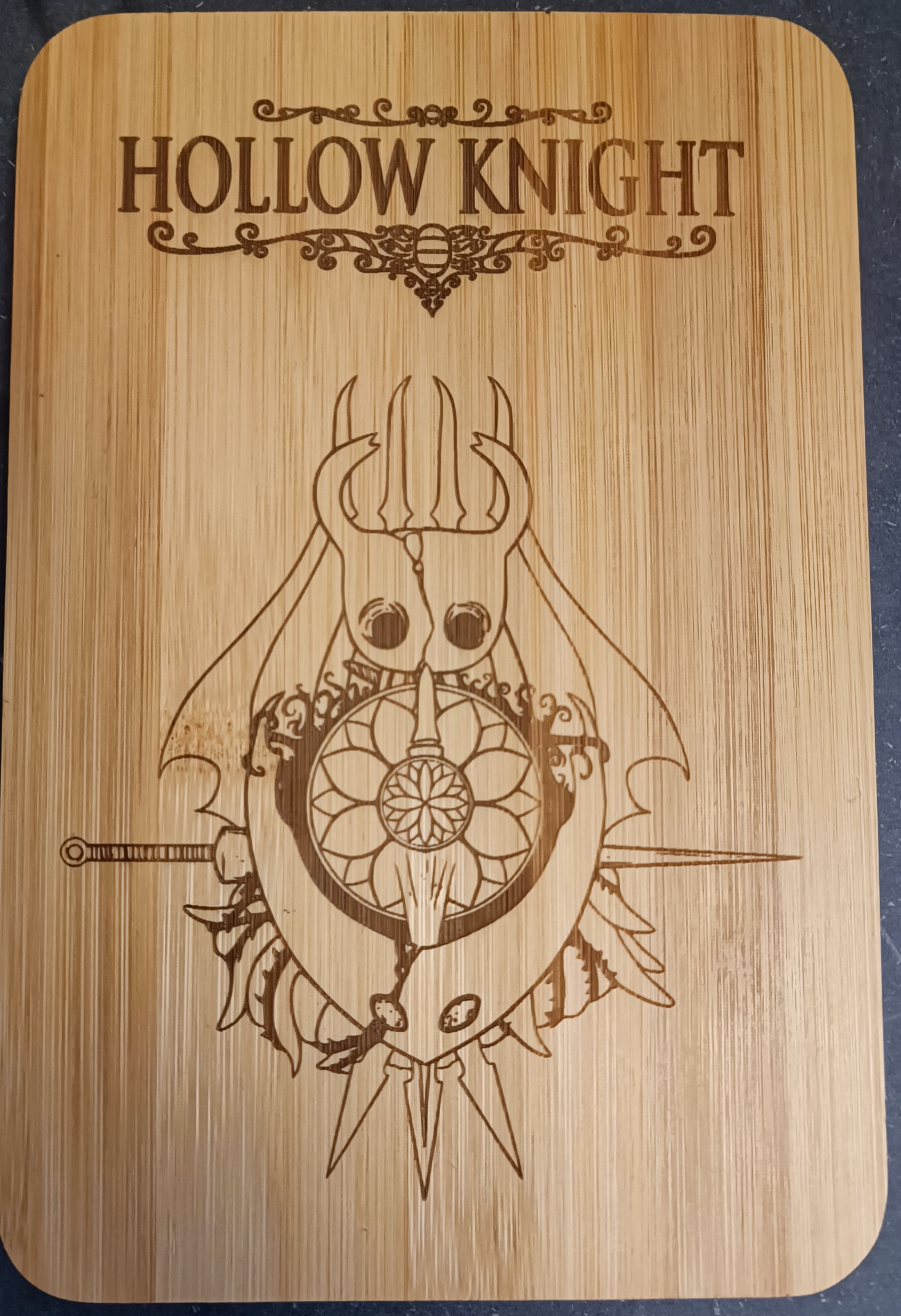 Planche en bois Hollow Knight