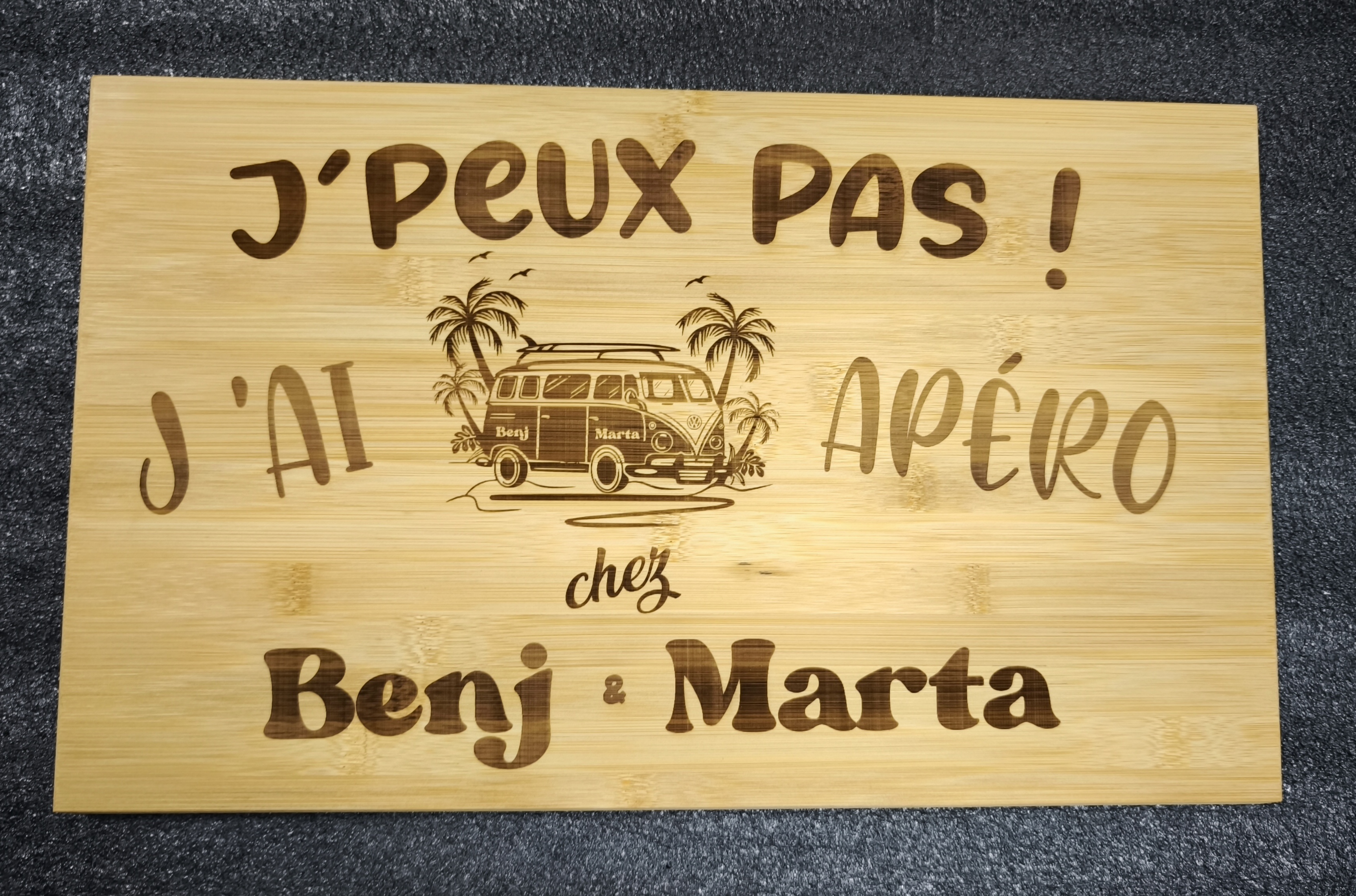 Planche Apéro personnalisée