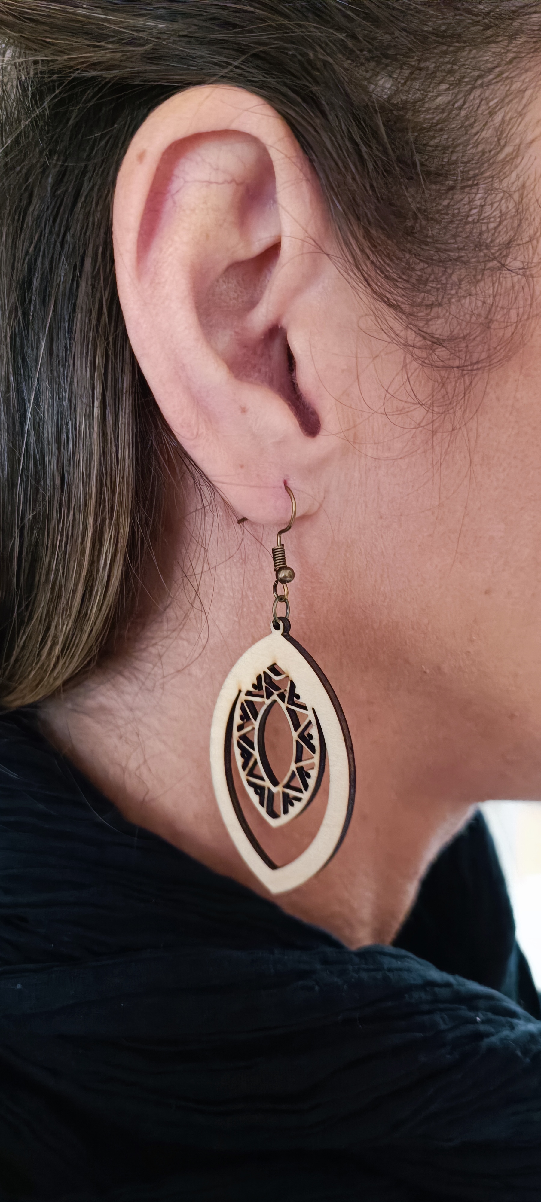 Boucles d’oreilles géométriques