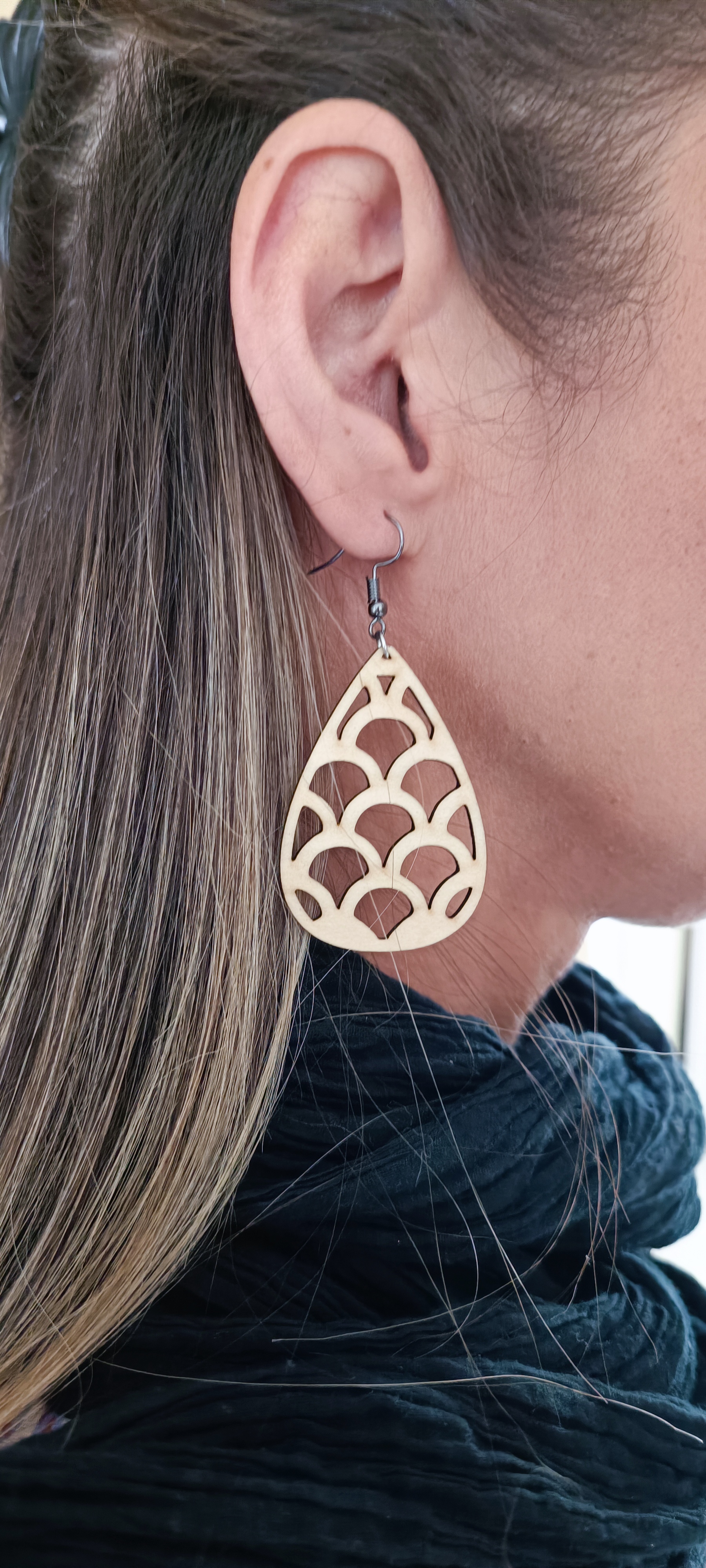 Boucles d’oreilles géométriques