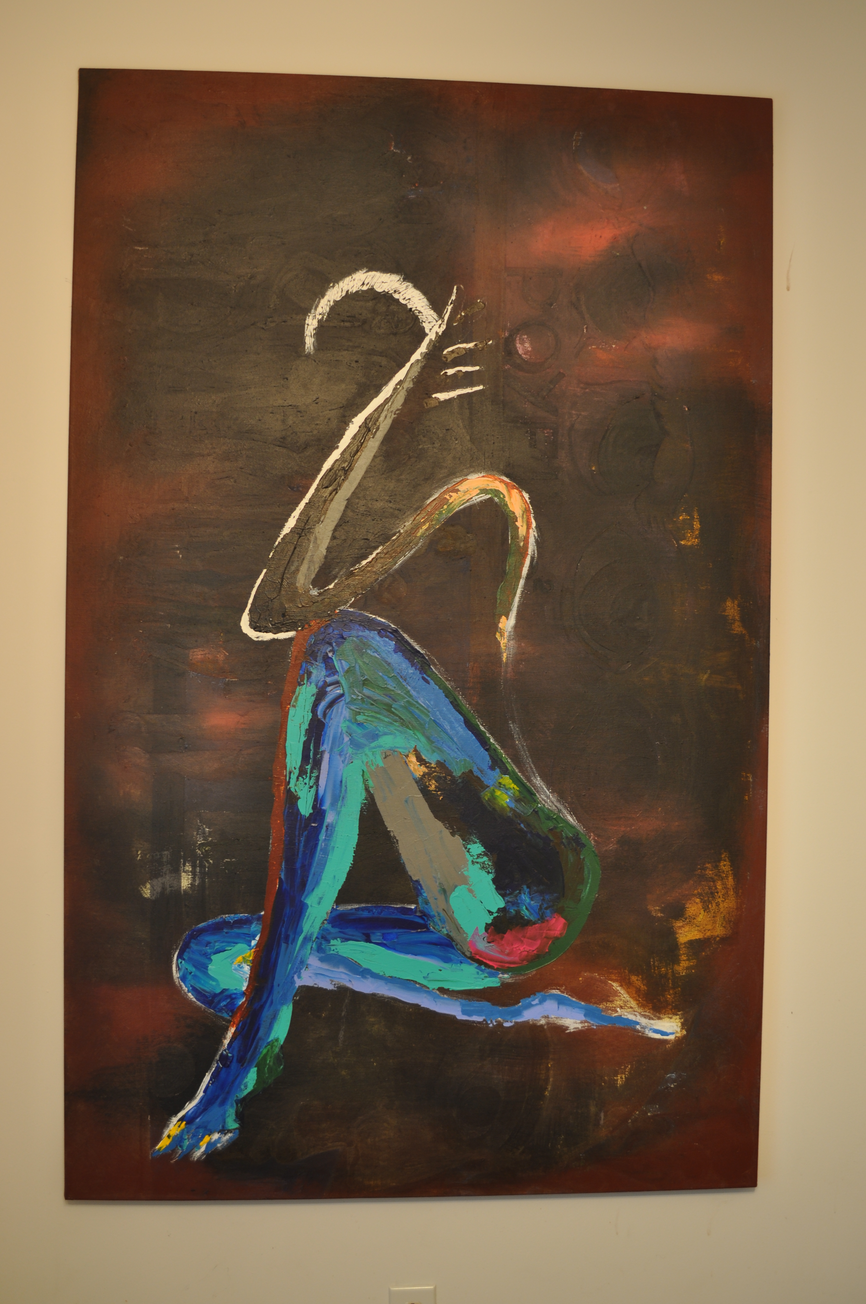 Abstract Nude Painting