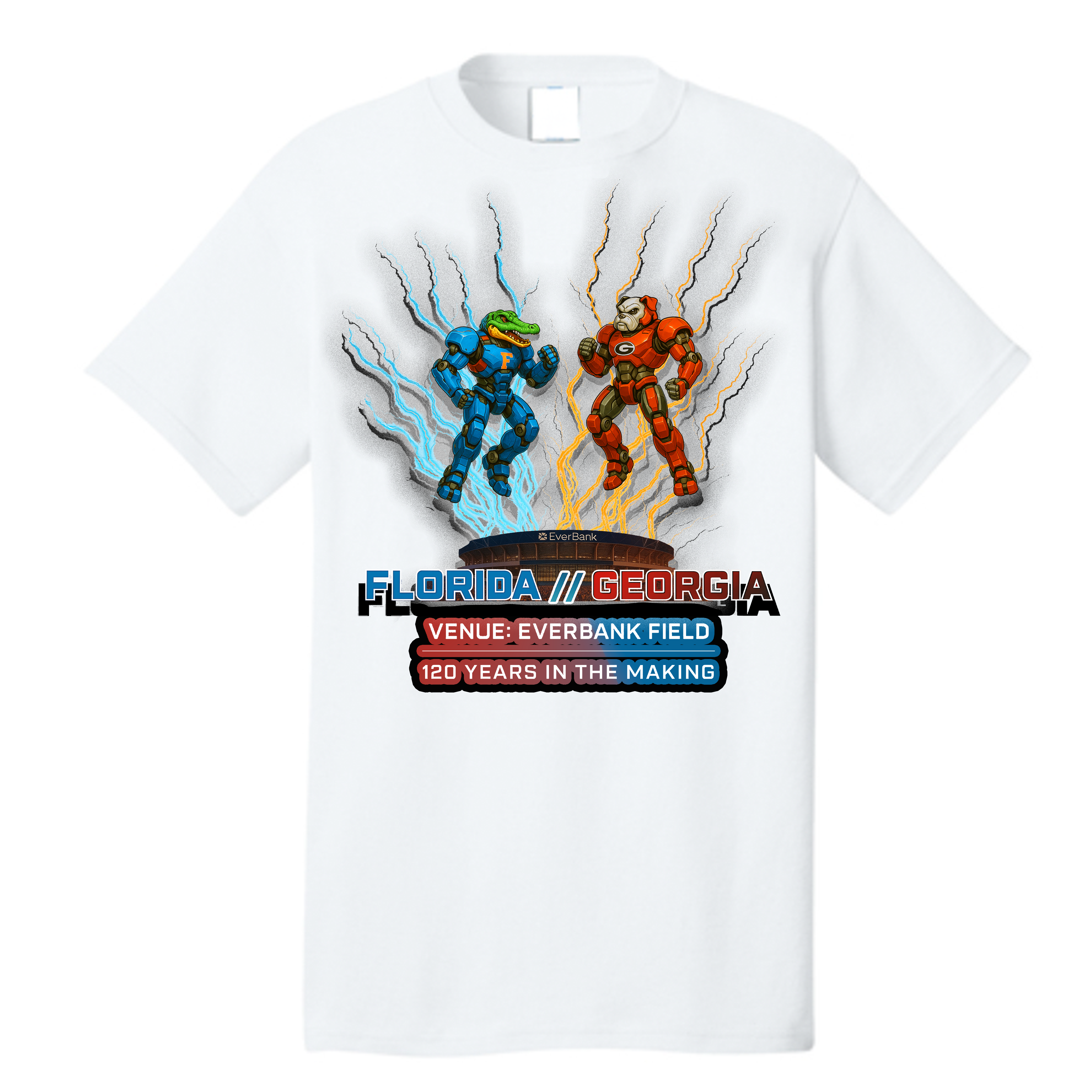 Florida vs Georgia Cyborg Tshirt