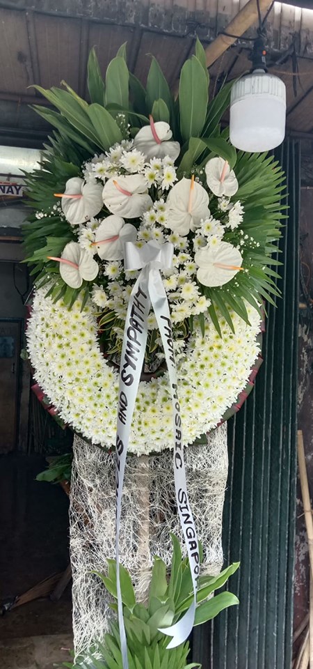 Funeral Wreath Arrangement