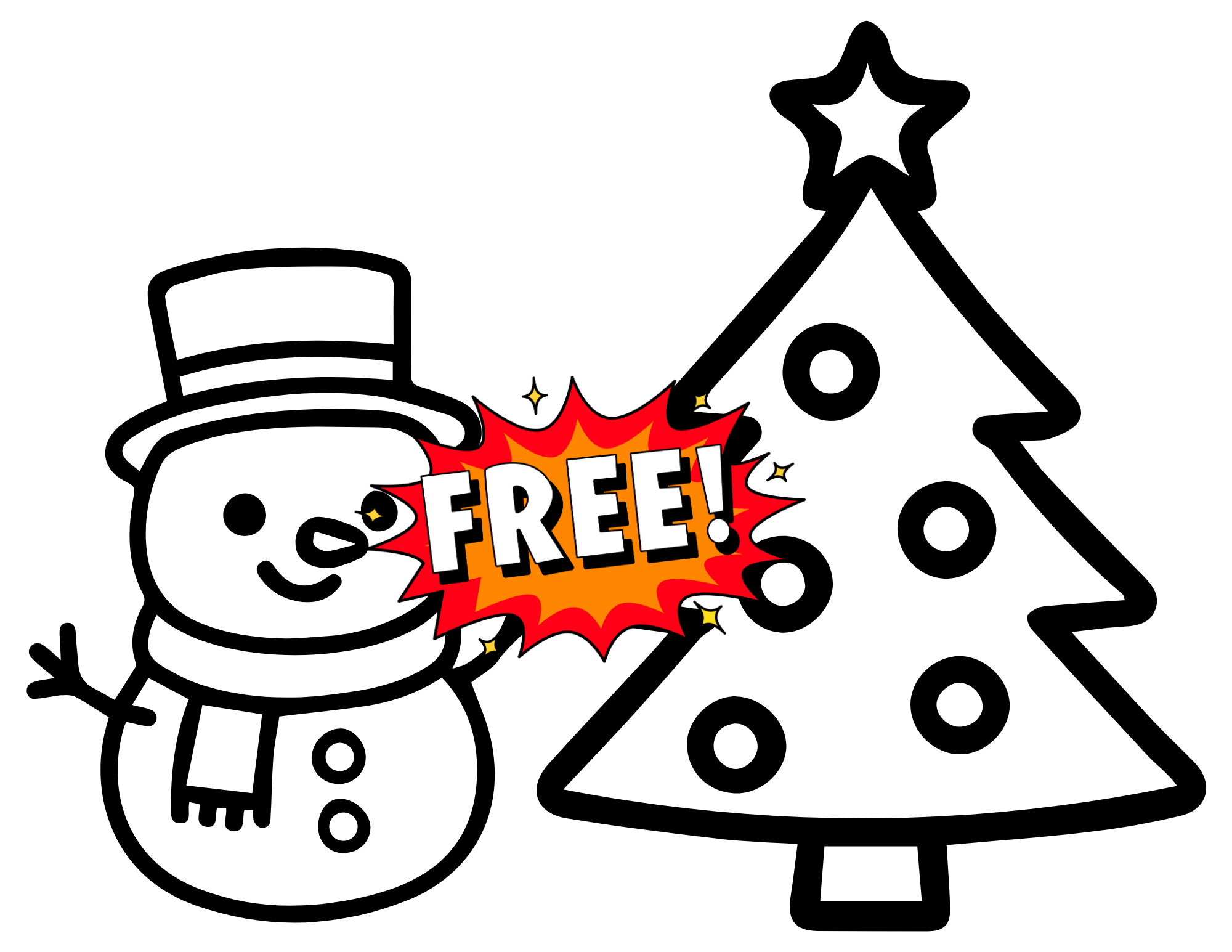 Christmas Tree Fingerprint Craft