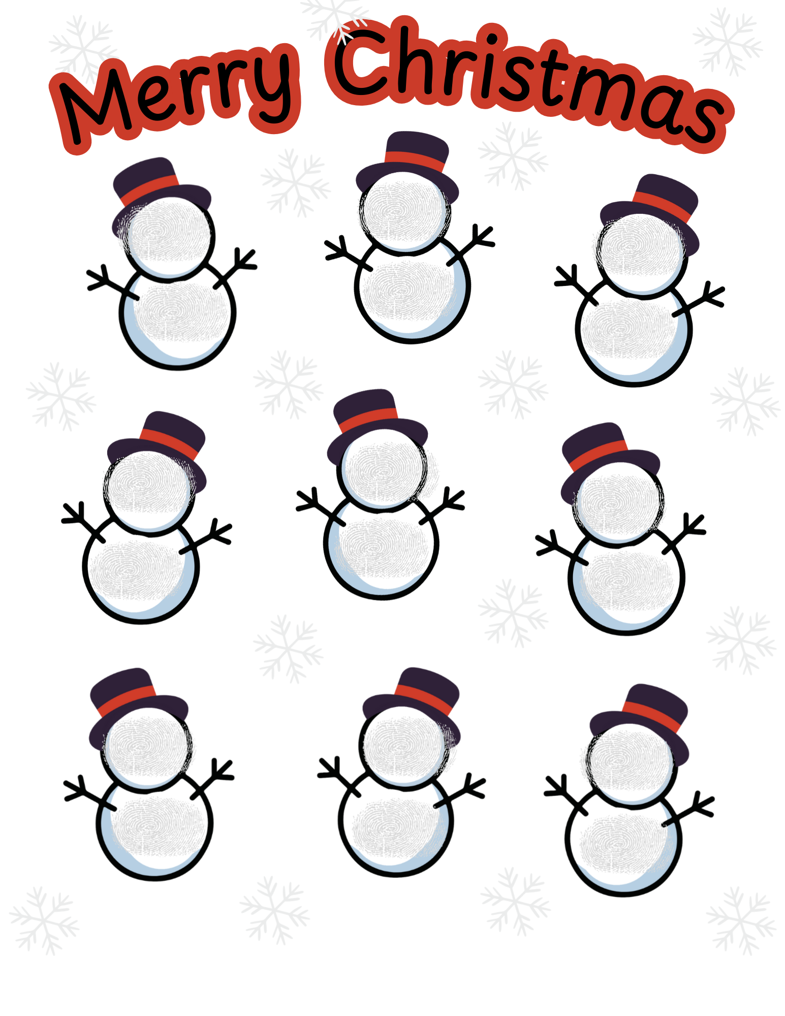 Snowman Christmas Keepsake