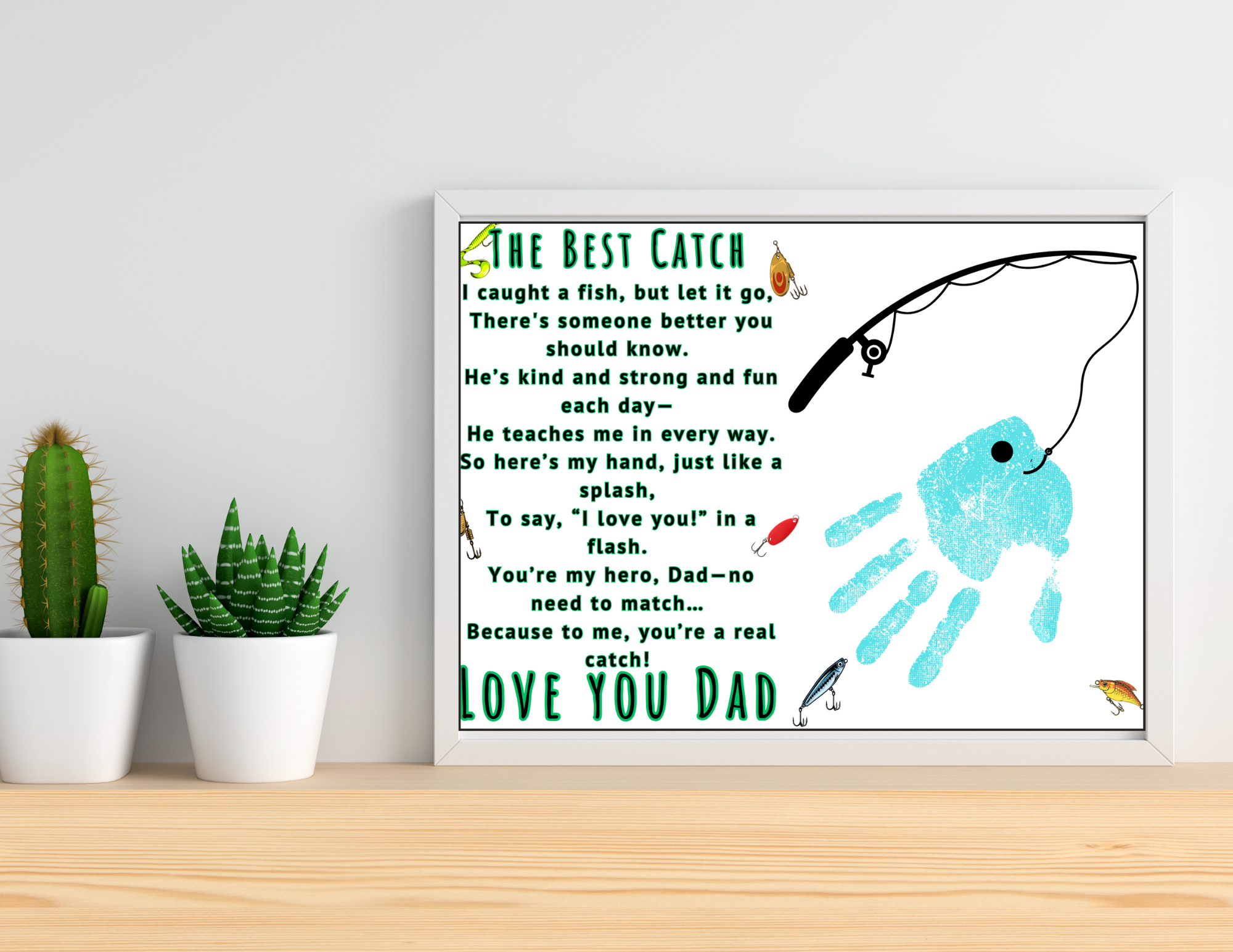 Printable Father’s Day Fishing Craft