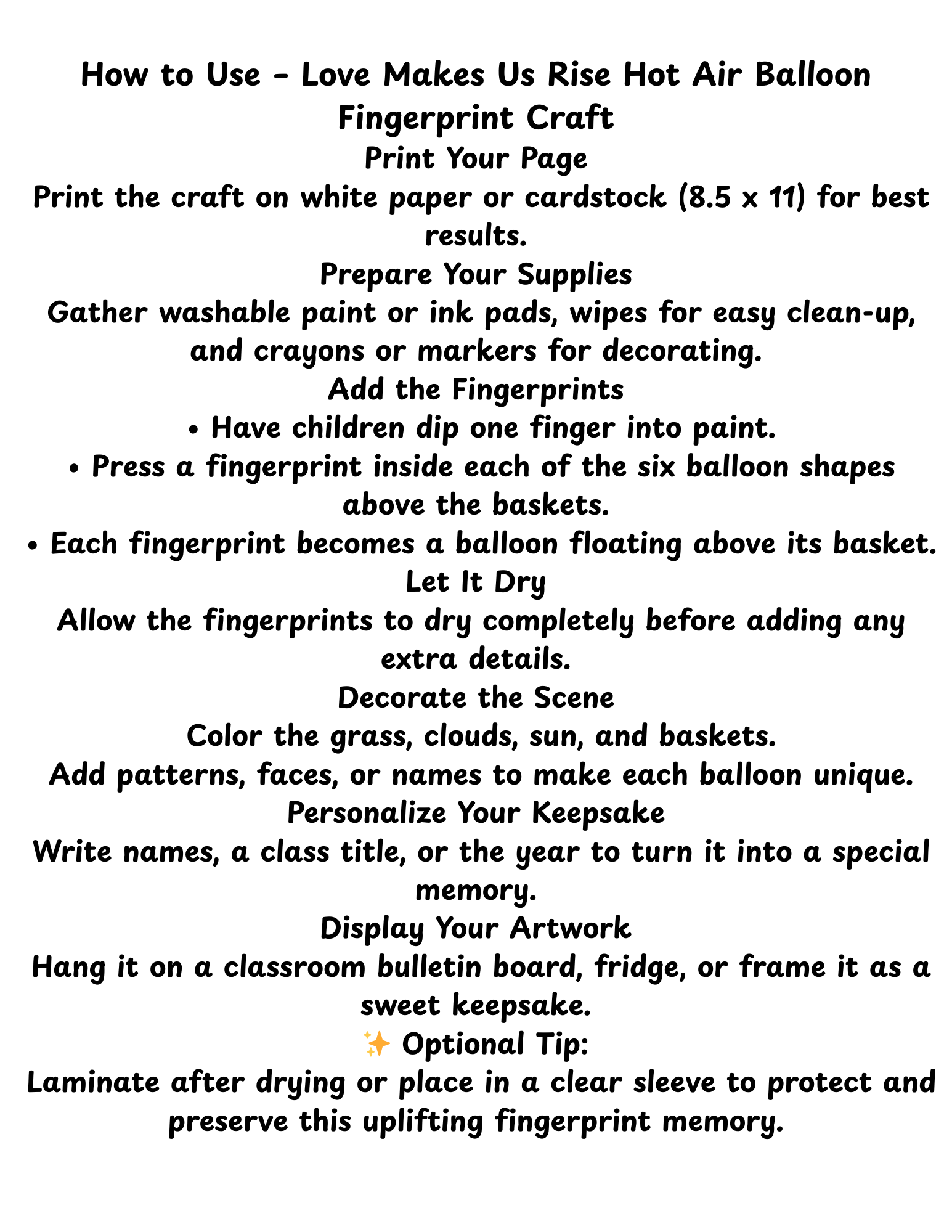 Love Makes Us Rise Hot Air Balloon