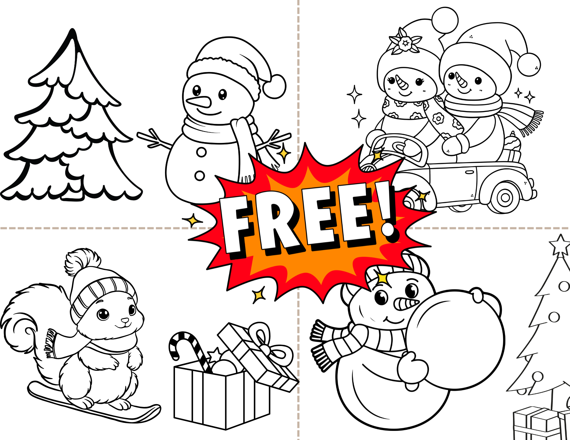 Snowman Family Fingerprint Craft