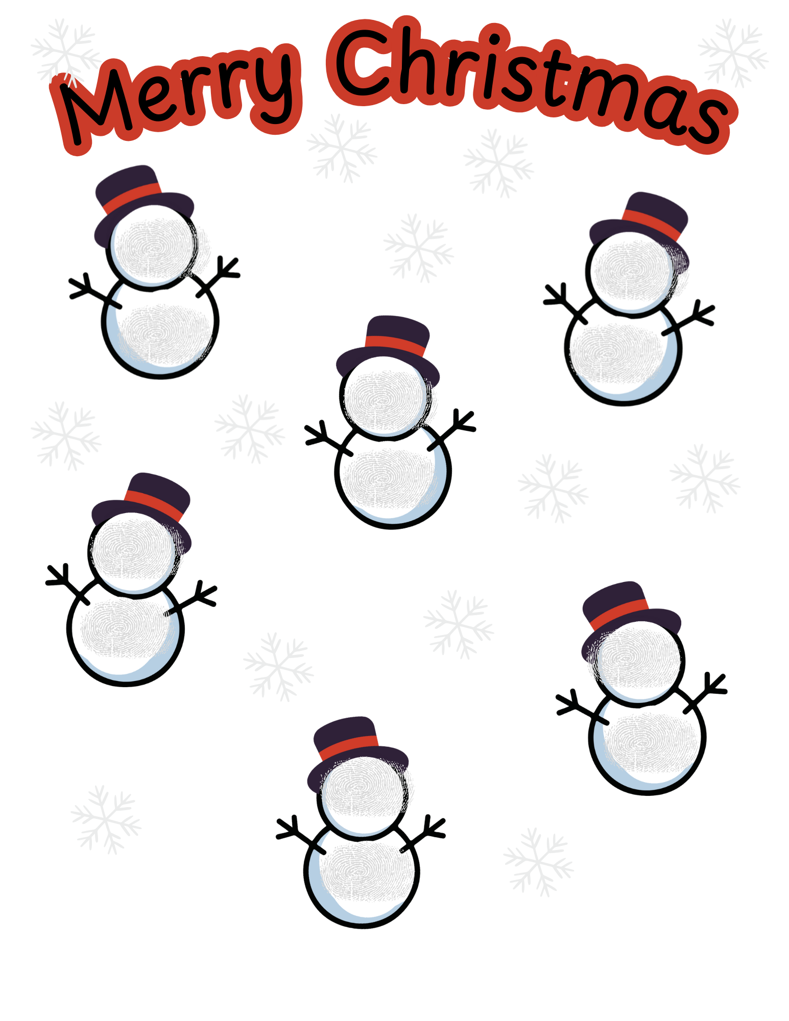 Snowman Christmas Keepsake