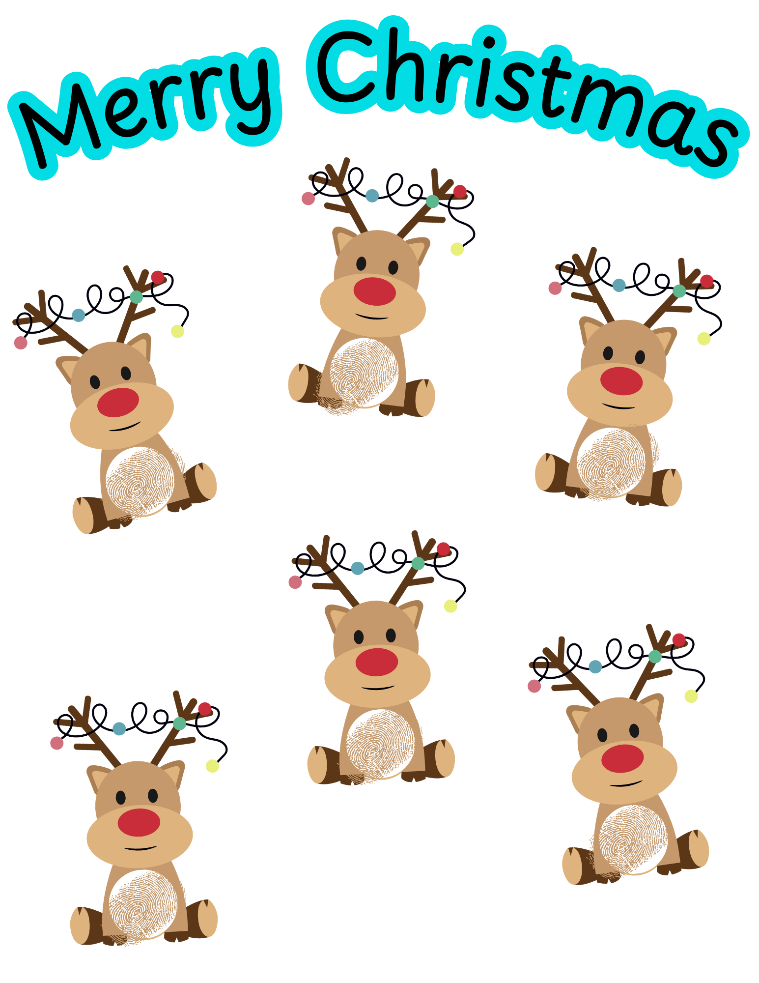 Christmas Reindeer Craft 