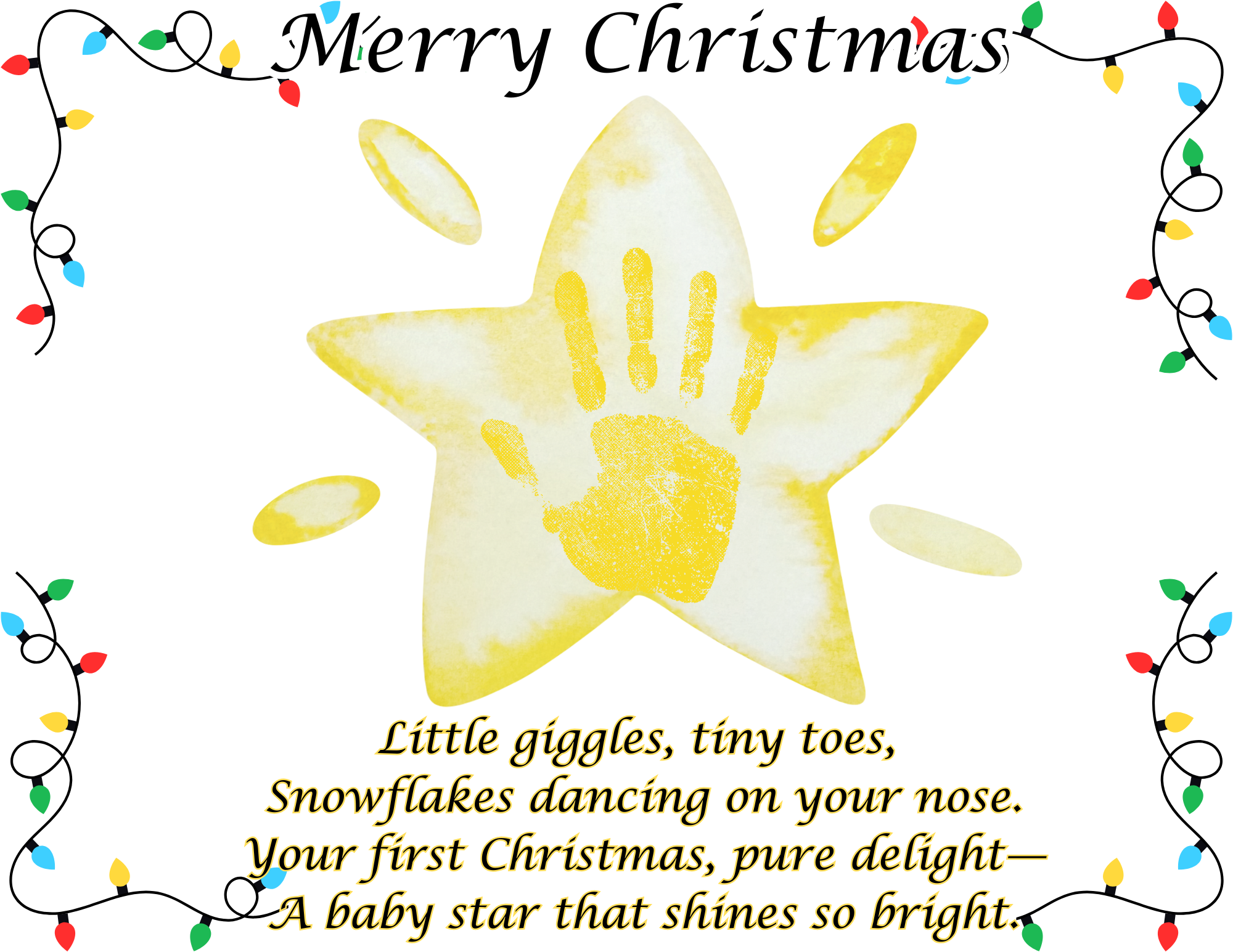 First Christmas Keepsake