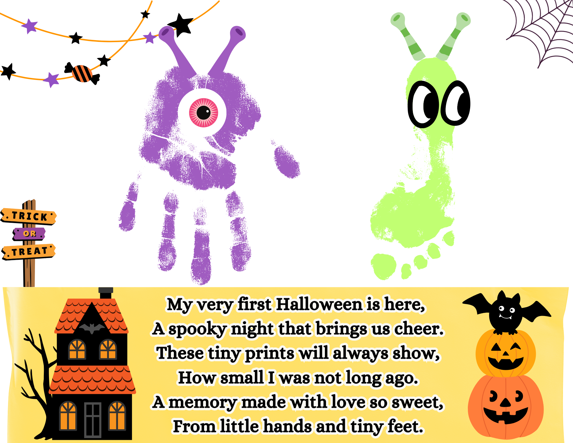 First Halloween Craft
