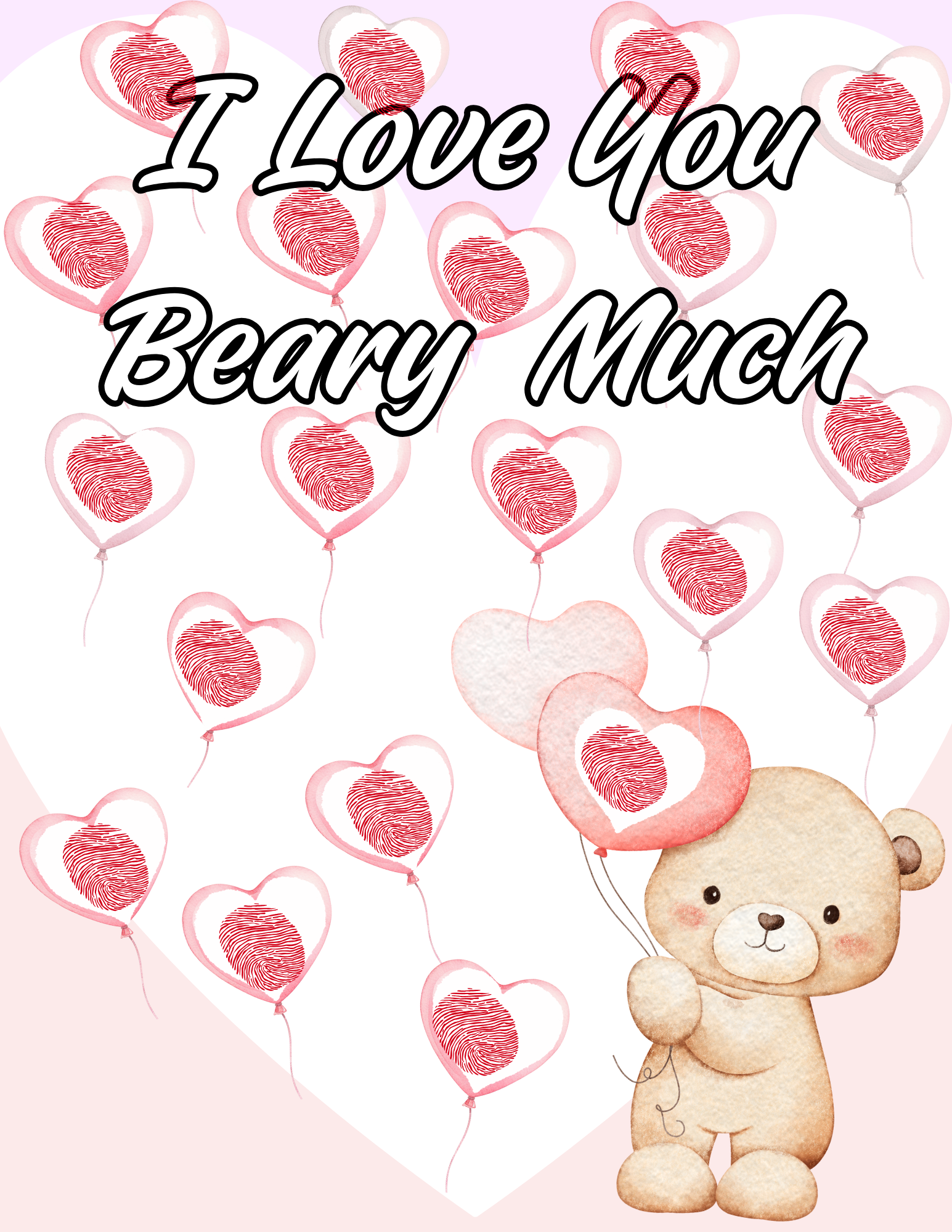 I Love You Beary, Berry Much