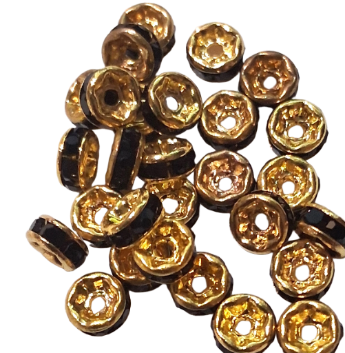 Gold Spacer Beads