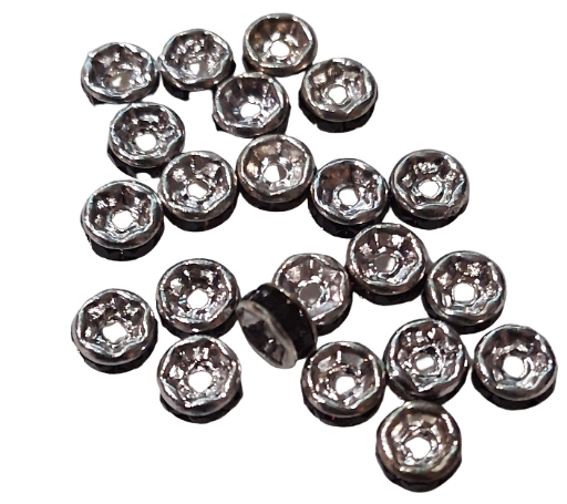 Crystal Rhinestone Spacer Beads