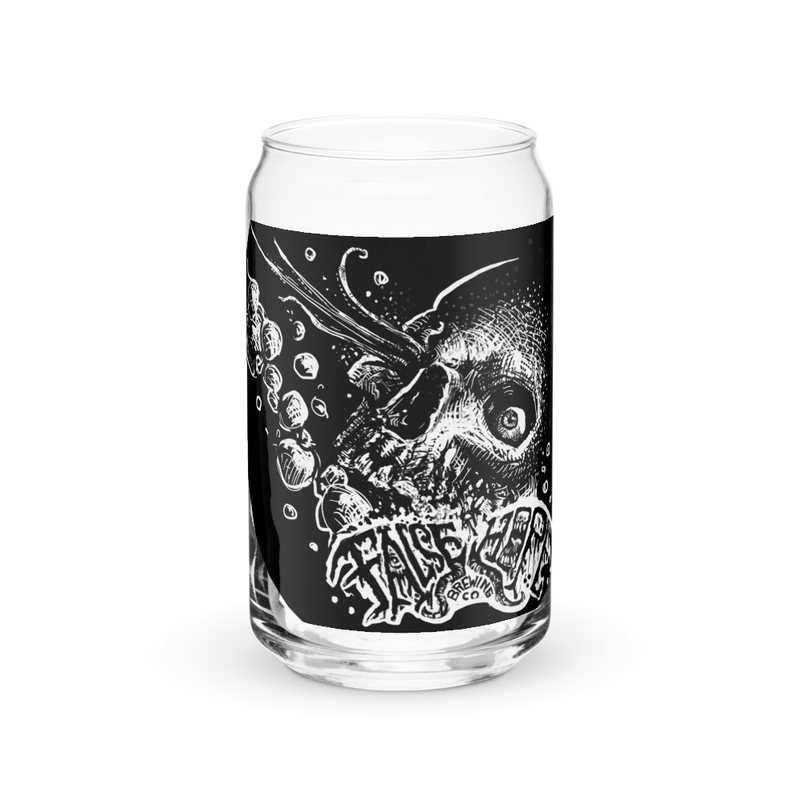 Can-shaped glass