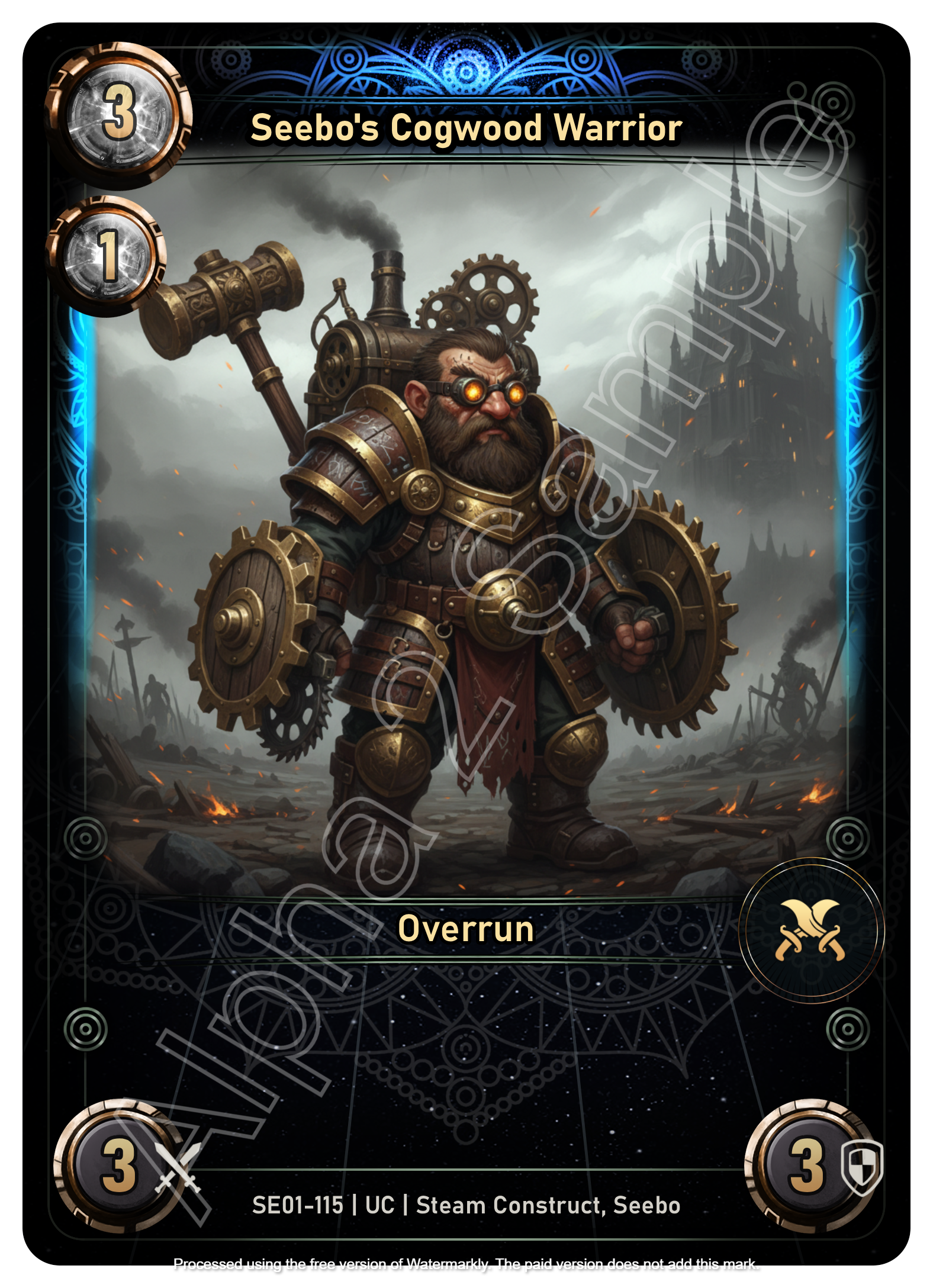 Seebo's Cogwood Warrior