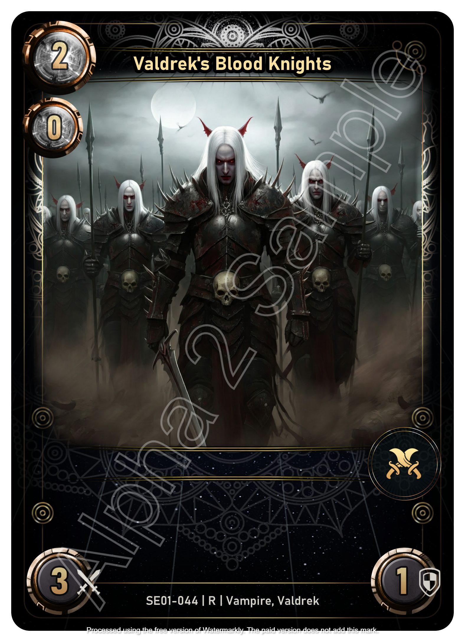 Valdrek's Blood Knights