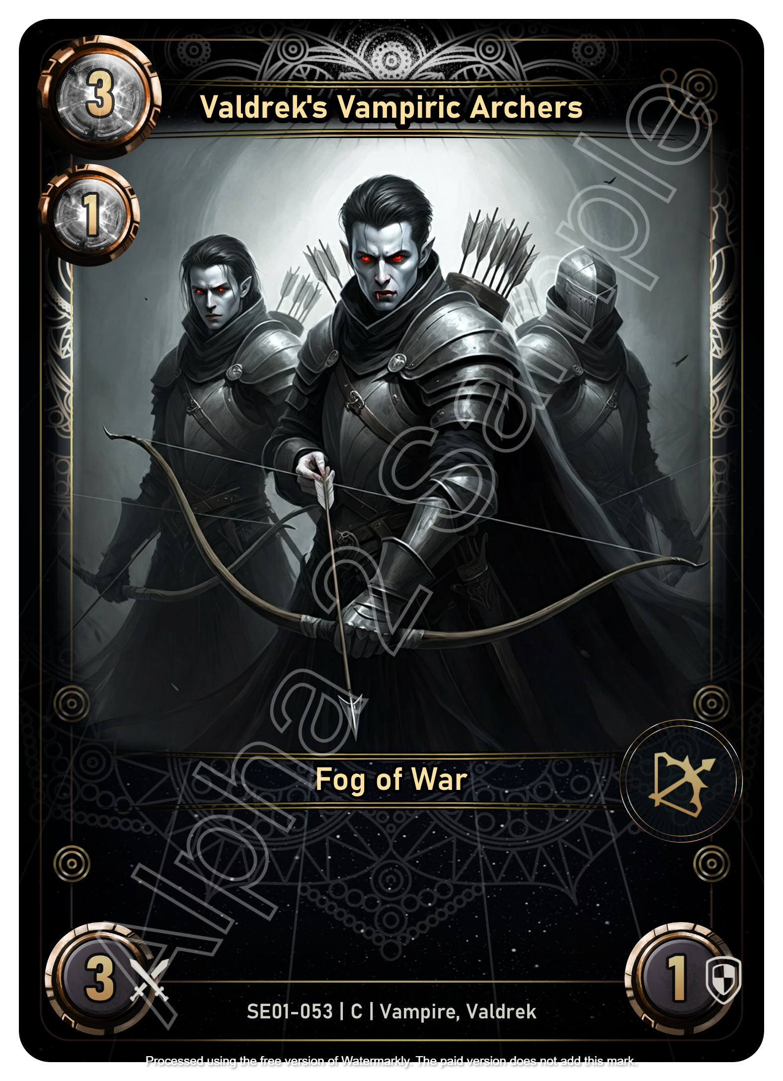 Valdrek's Vampiric Archers