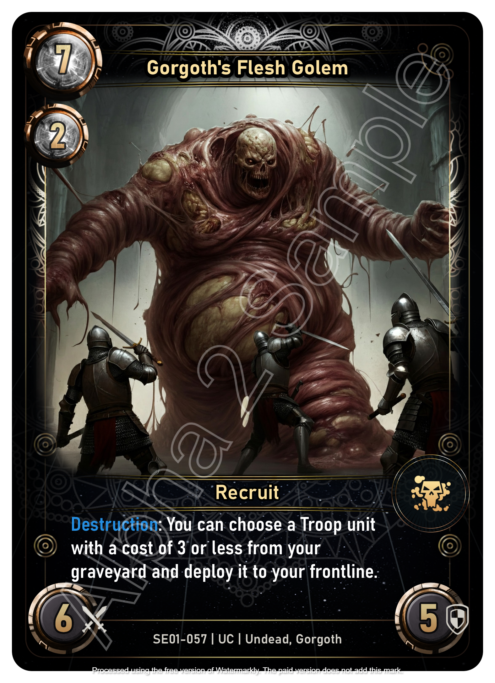 Gorgoth's Flesh Golem