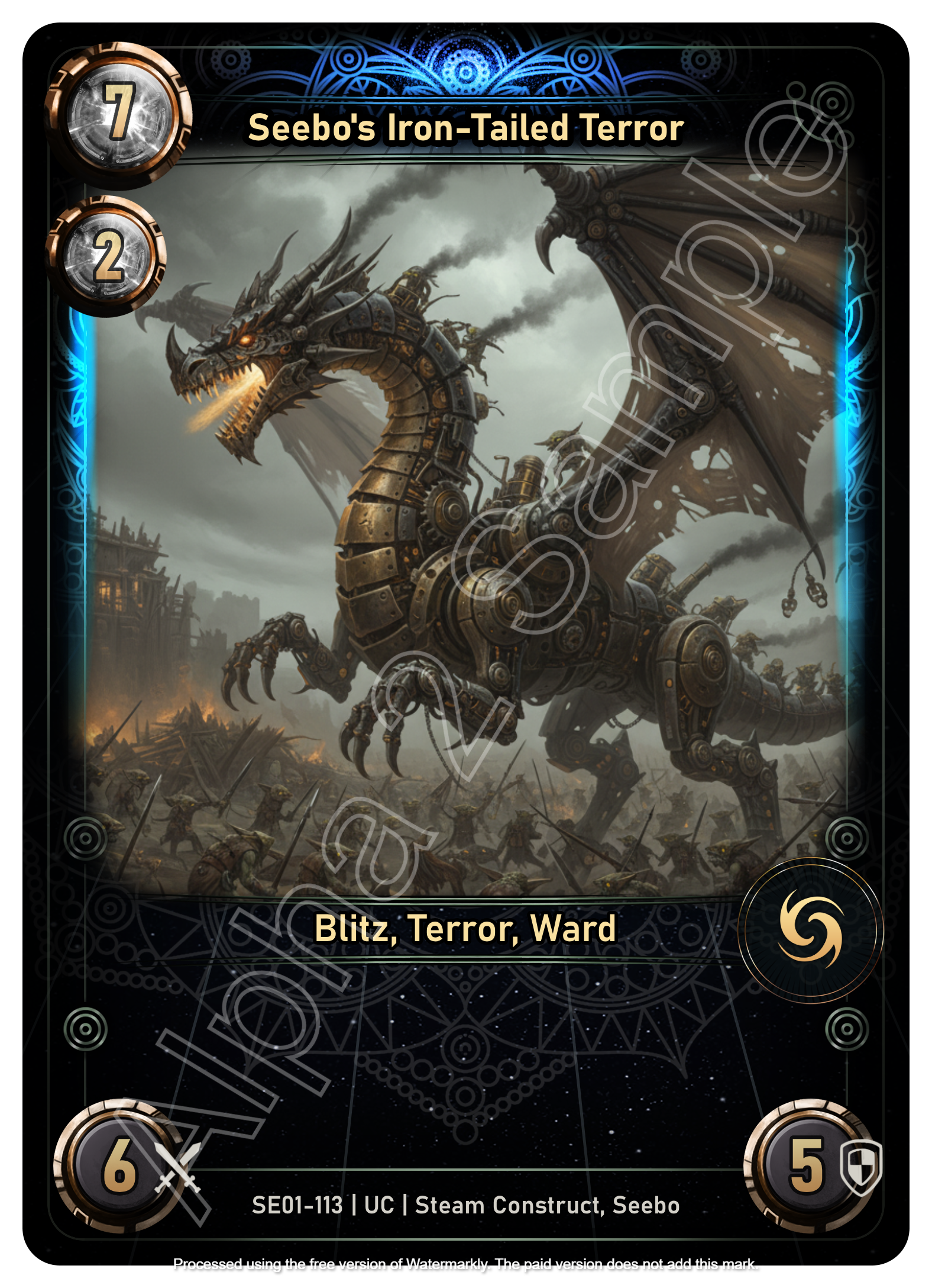 Seebo's Iron-Tailed Terror
