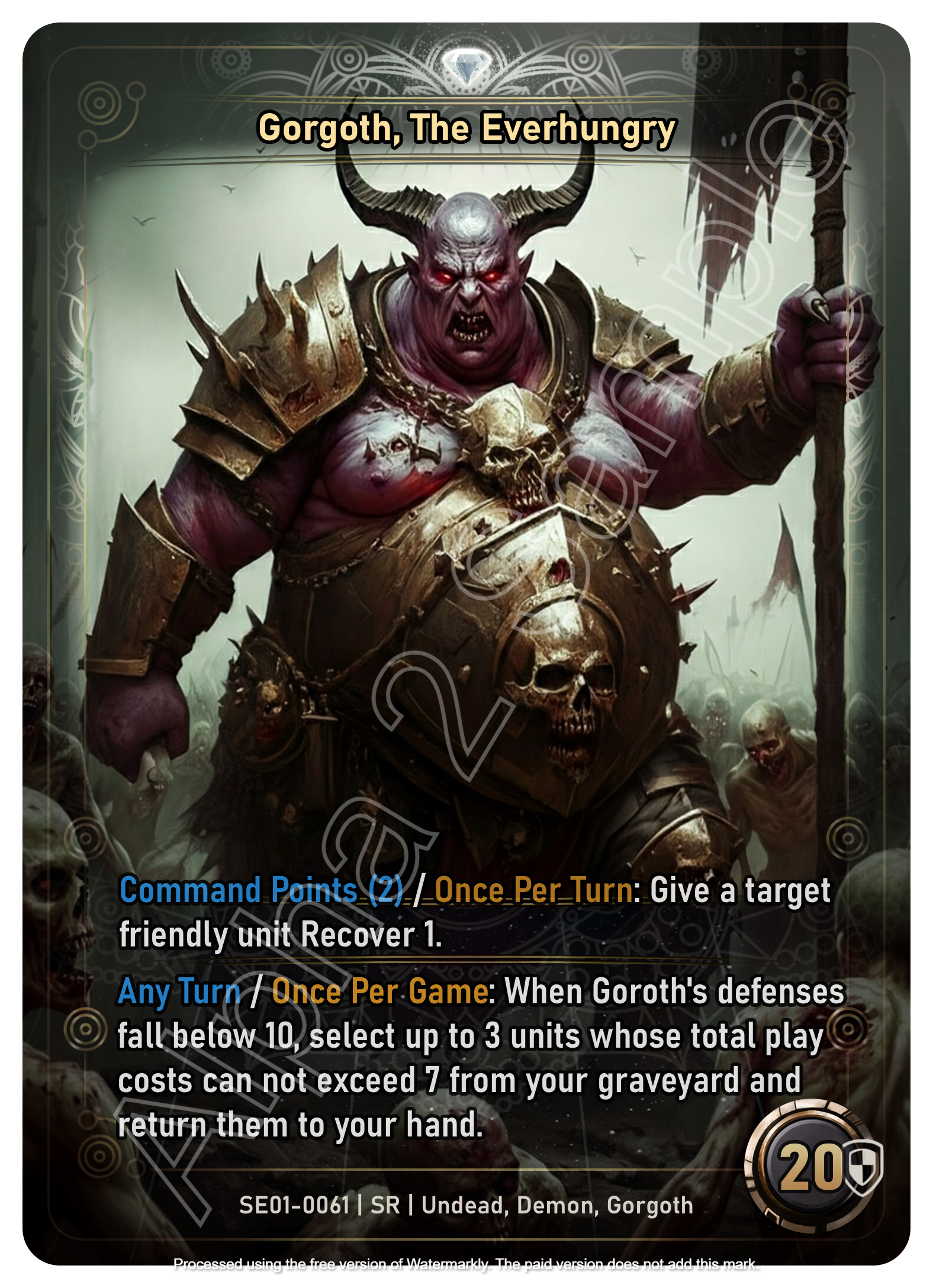 Gorgoth, The Everhungry