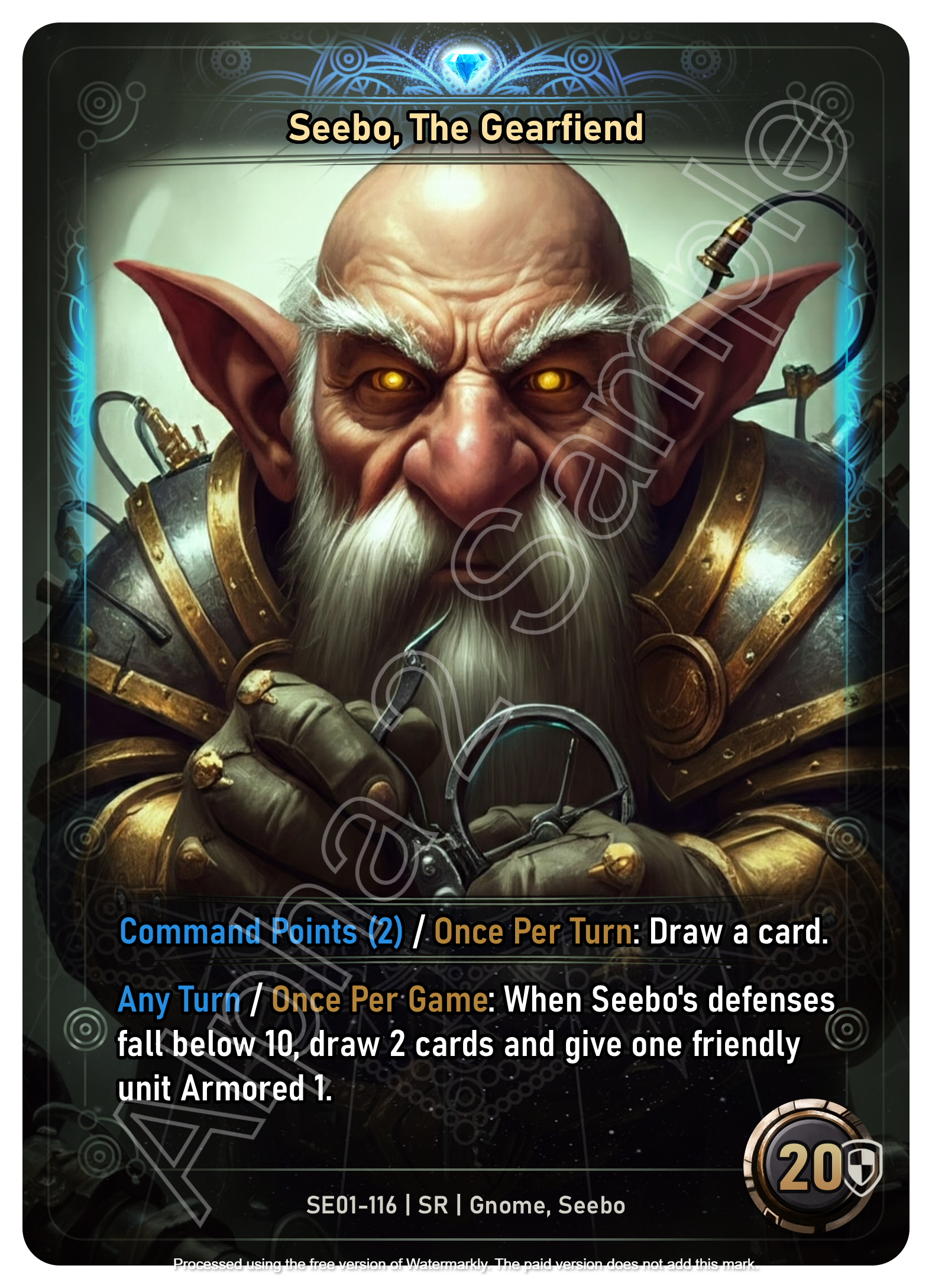 Seebo, The Gearfiend