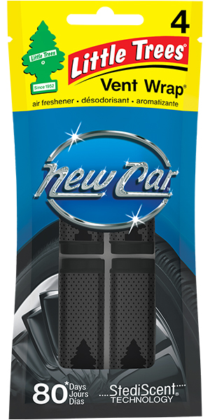 Little Trees Vent Wrap Air Freshener - New Car Scent
