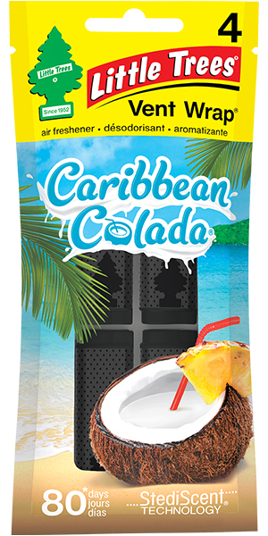 Little Trees Vent Wrap Caribbean Colada Air Freshener