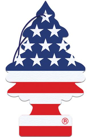 American Flag Car Air Freshener