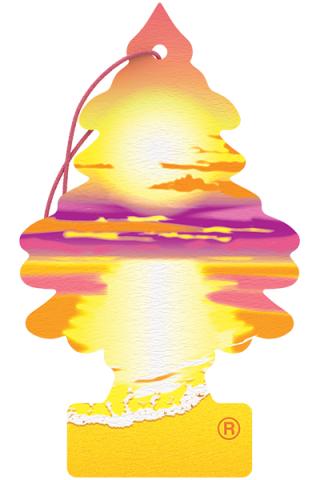 Little Trees Sunset Beach Air Freshener