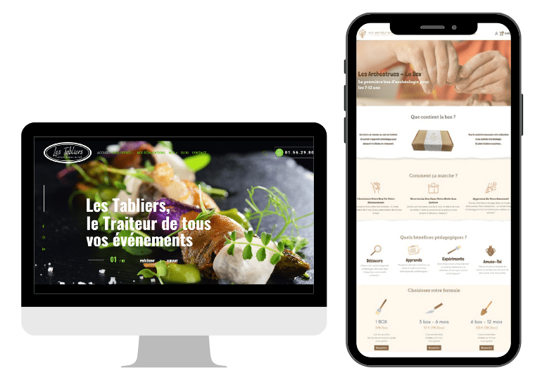 Pack site Internet vitrine - clé en main