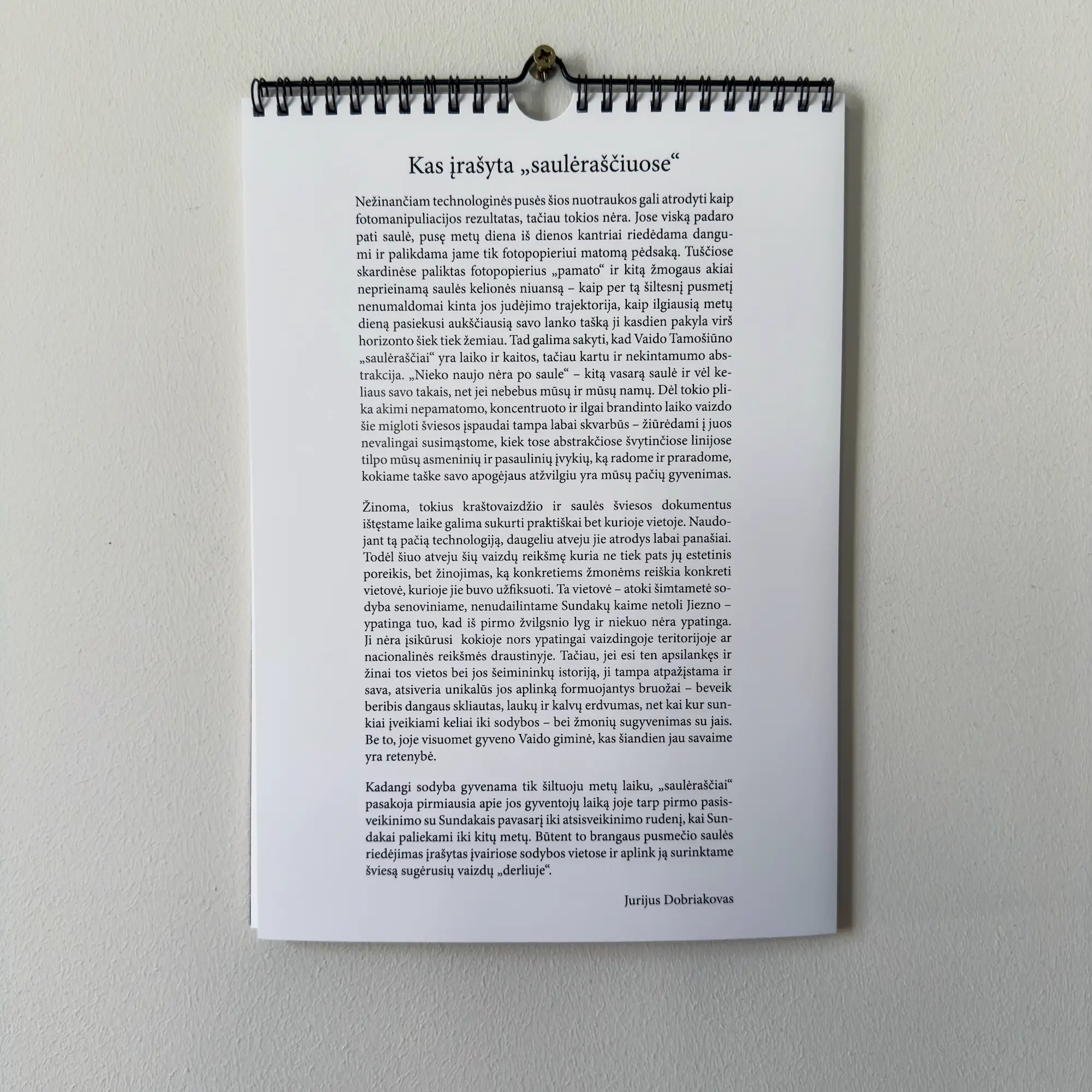 Calendar
