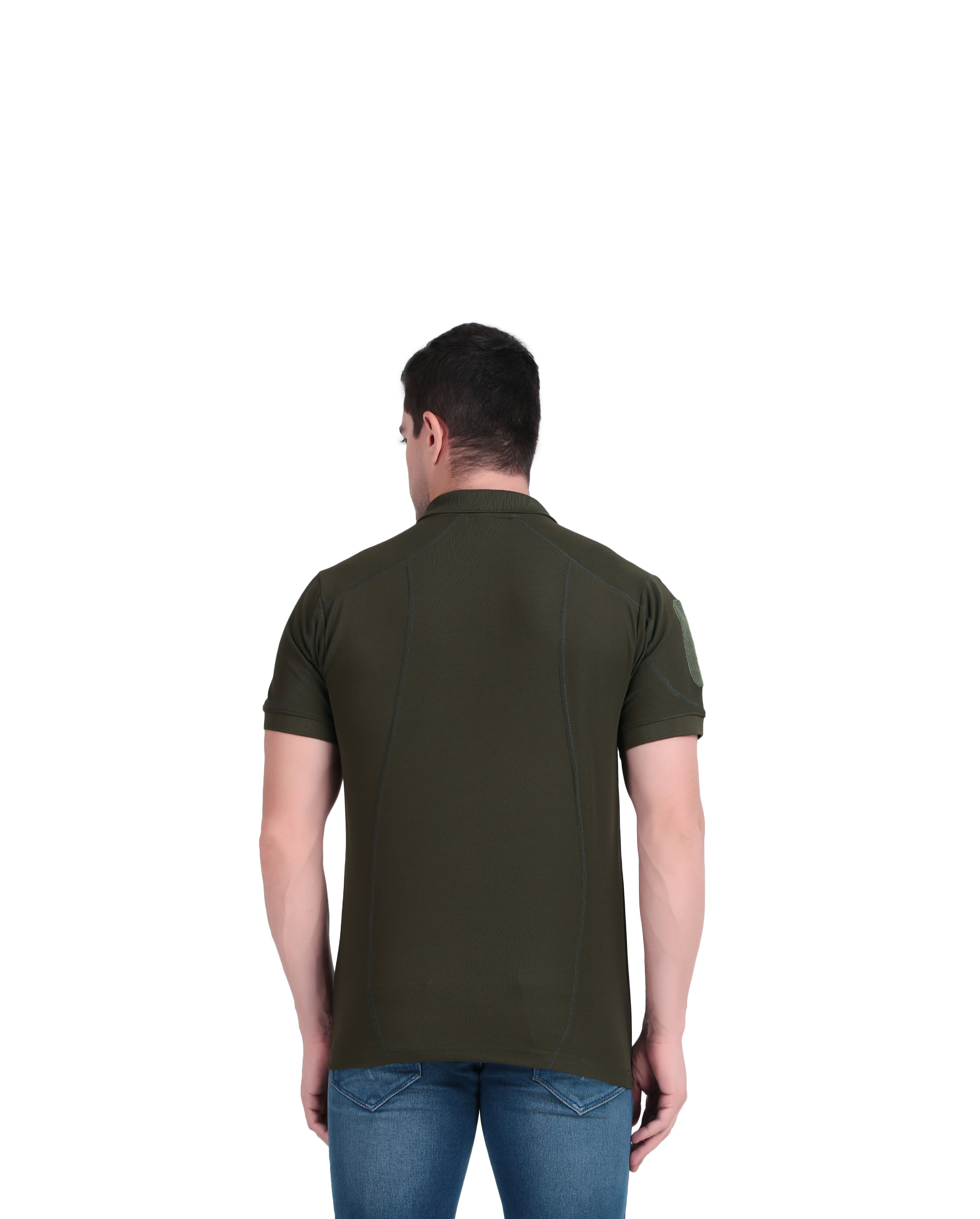 Men's Olive Green Polo Shirt