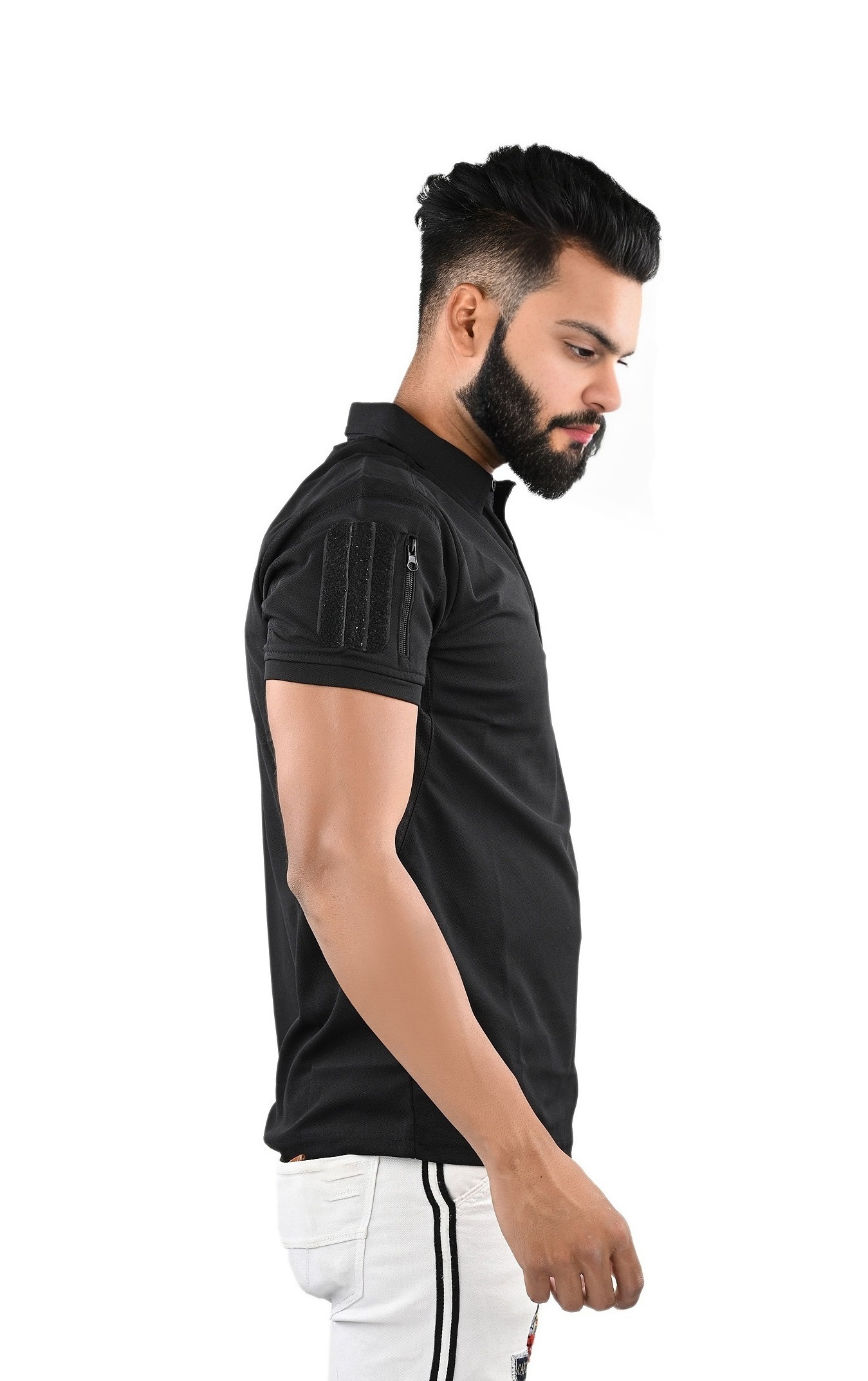 Black Polo T-Shirt