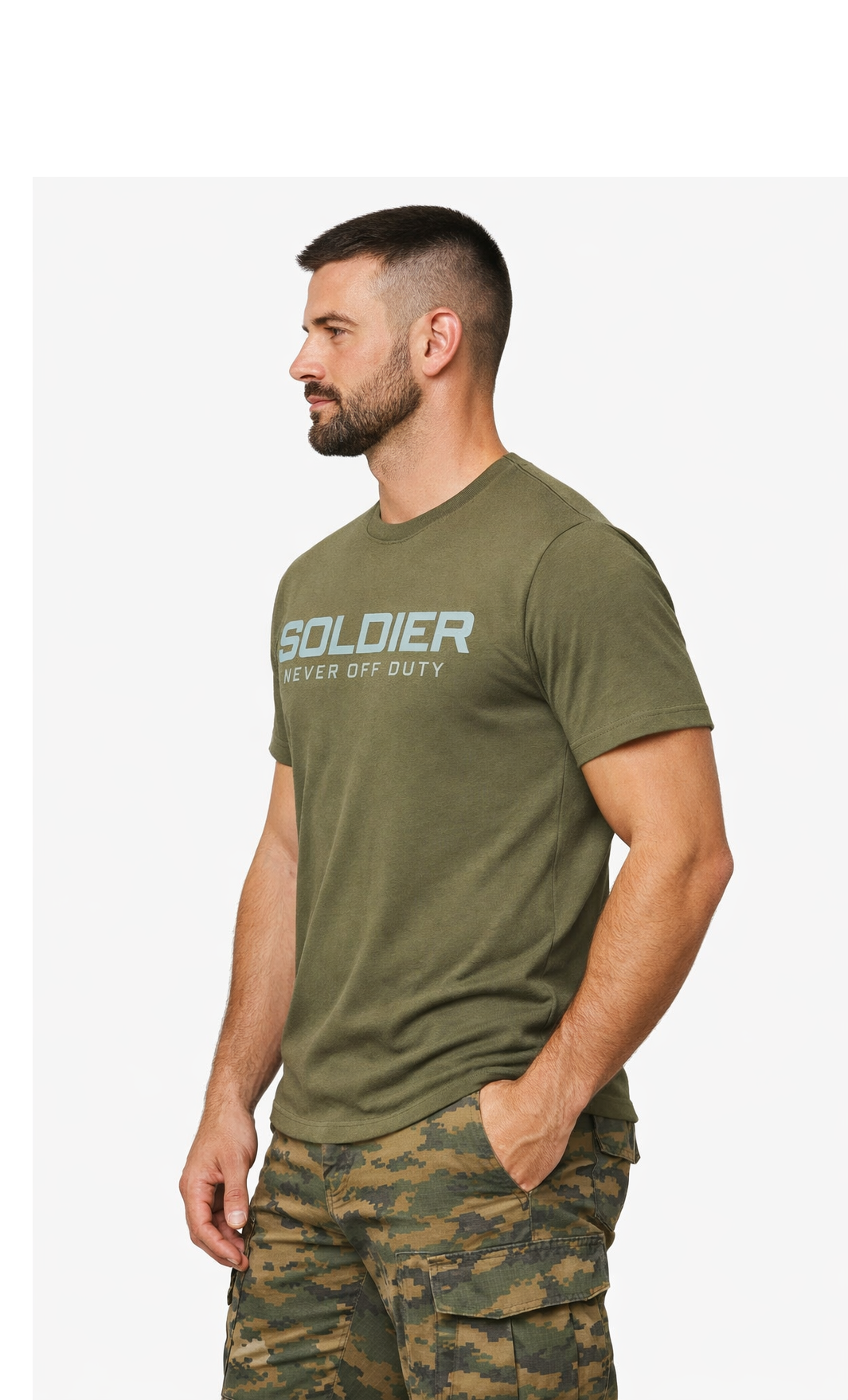 Soldier Print T-Shirt